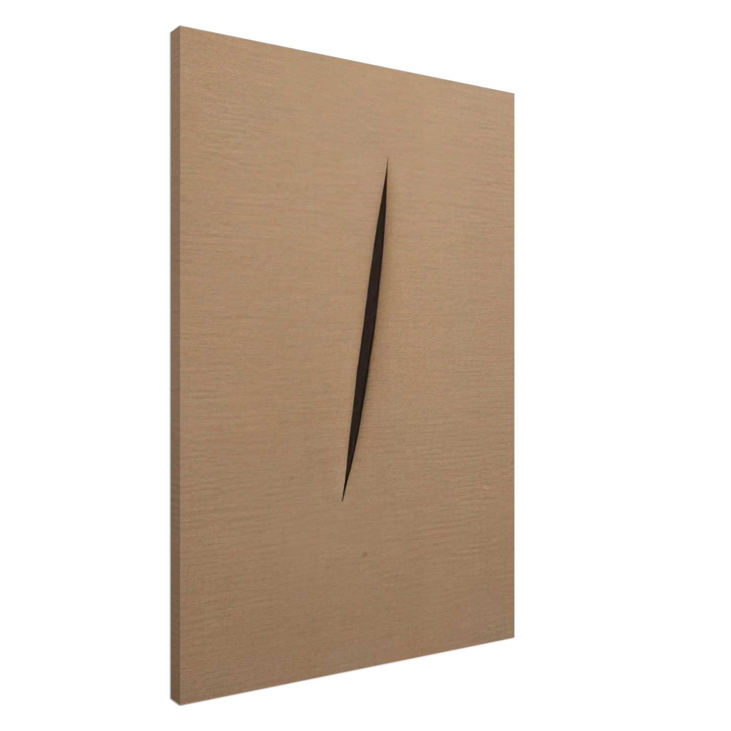 Lucio Fontana - Concept Spatiale - 1960 Canvas - 20x30 cm / 8x12 inches-canvas