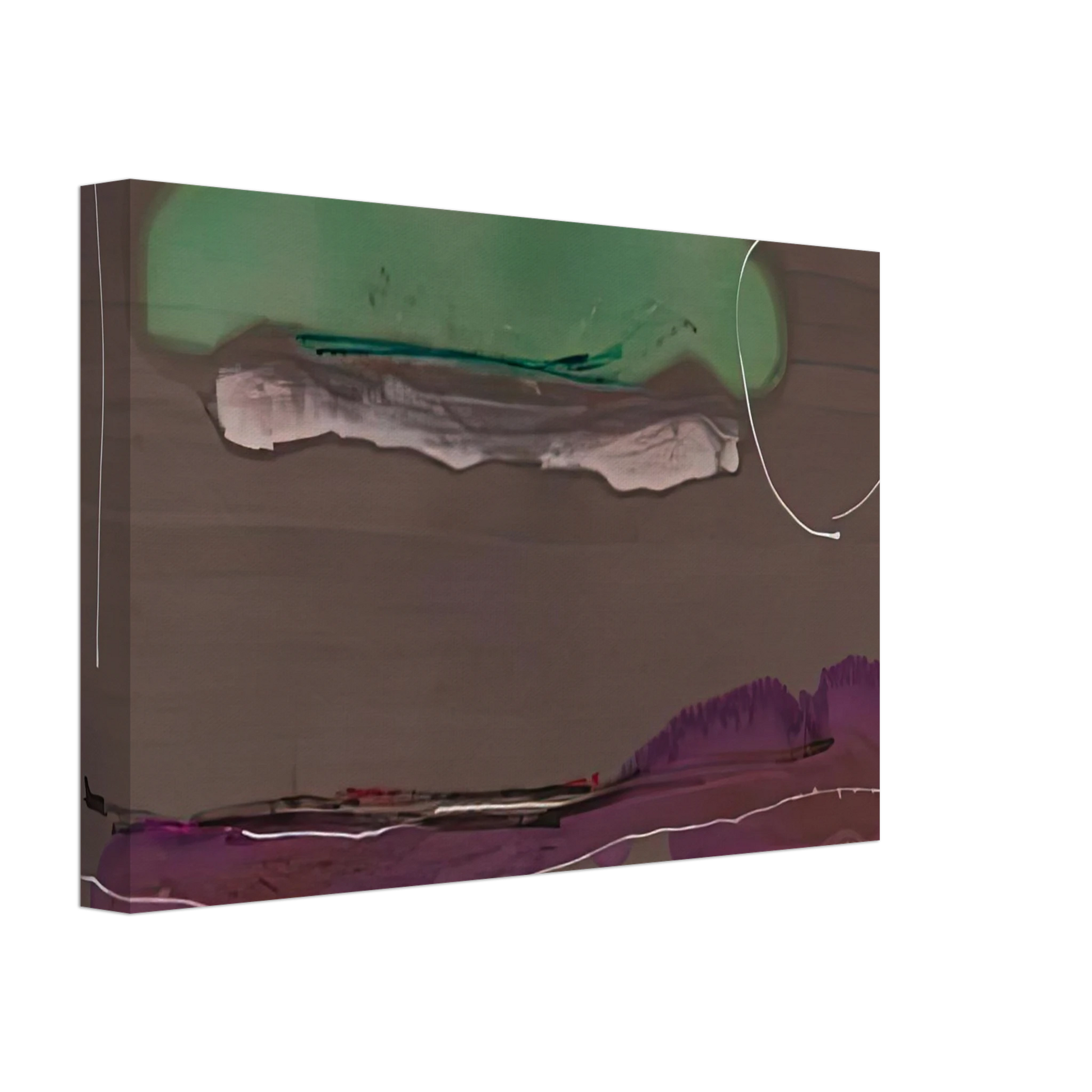 Helen Frankenthaler - Madrid, 1984- Canvas - 40x60 cm / 16x24 inches-canvas