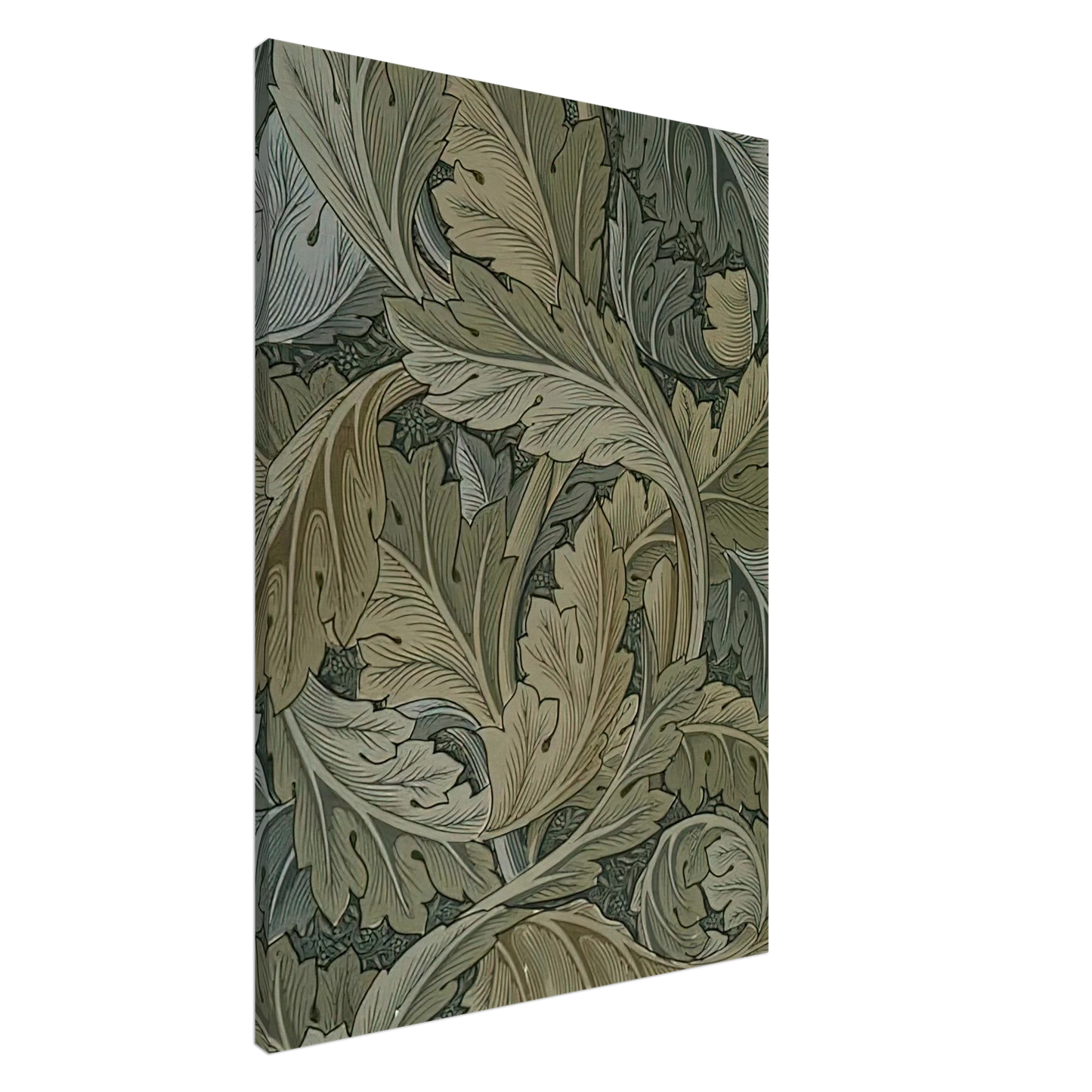 William Morris - ACANTHUS WALLPAPER 1875 Canvas - 20x30 cm / 8x12 inches-canvas