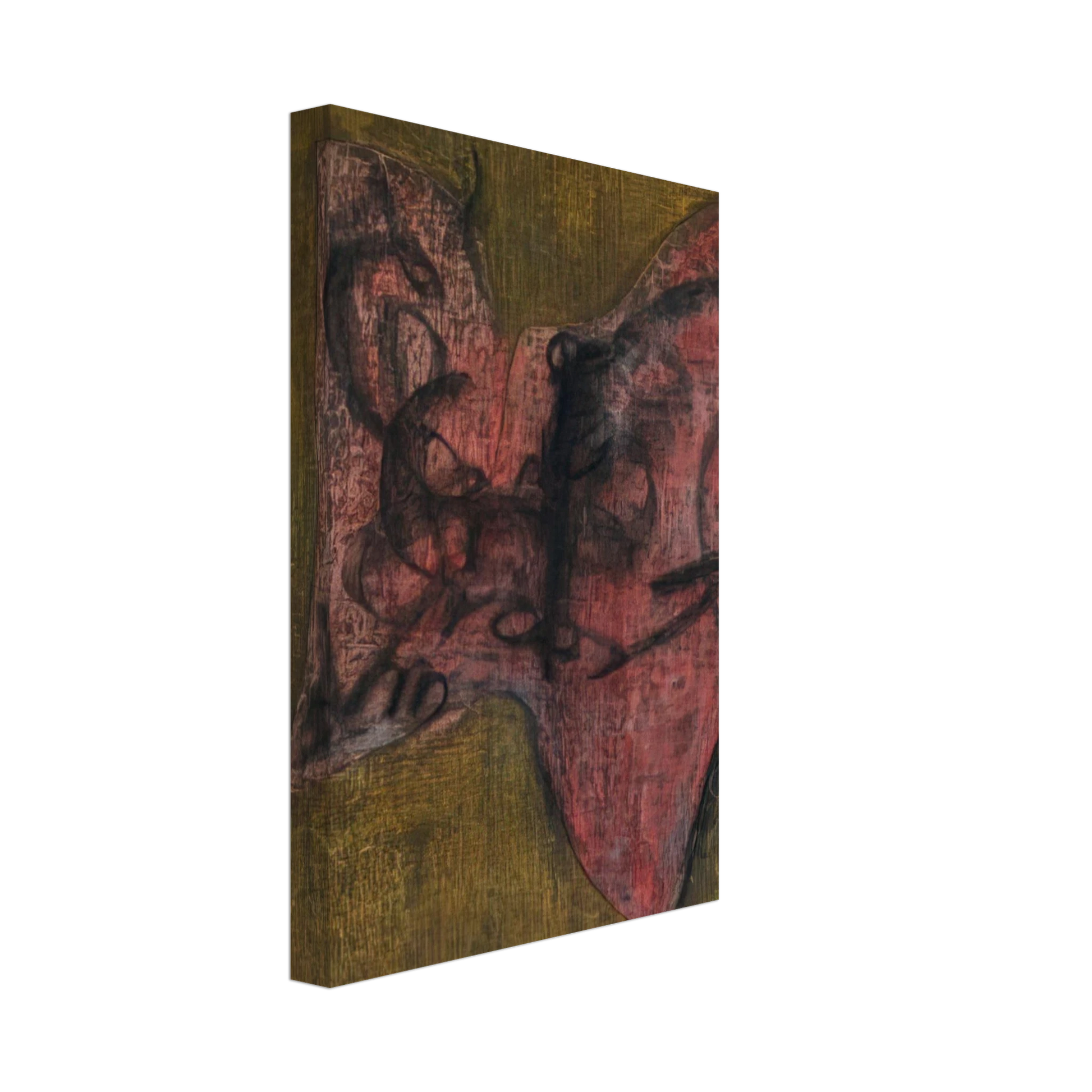 Lucio Fontana - Concept Spatiale - 1958 Canvas - 40x60 cm / 16x24 inches-canvas