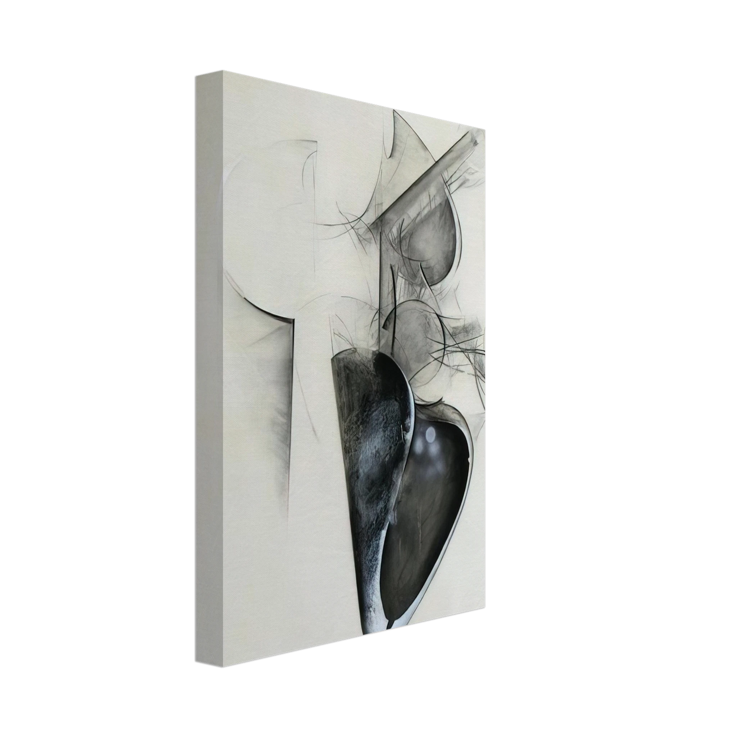 Jay DeFeo - Jay DeFeo/BIG/Untitled Shoetree series Canvas - 40x60 cm / 16x24 inches-canvas