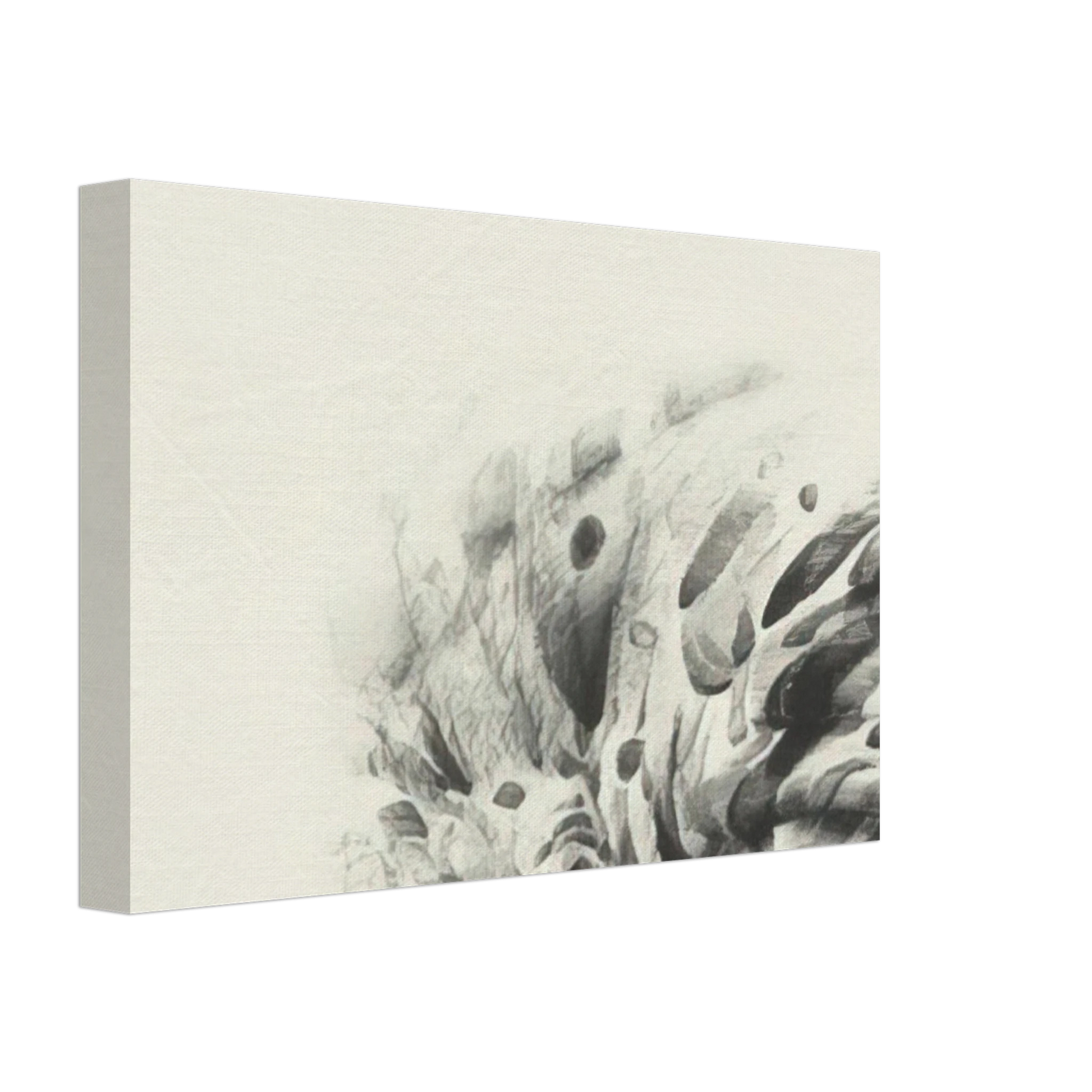 Lee Bontecou - THIRD STONE 1963 Canvas - 40x60 cm / 16x24 inches-canvas