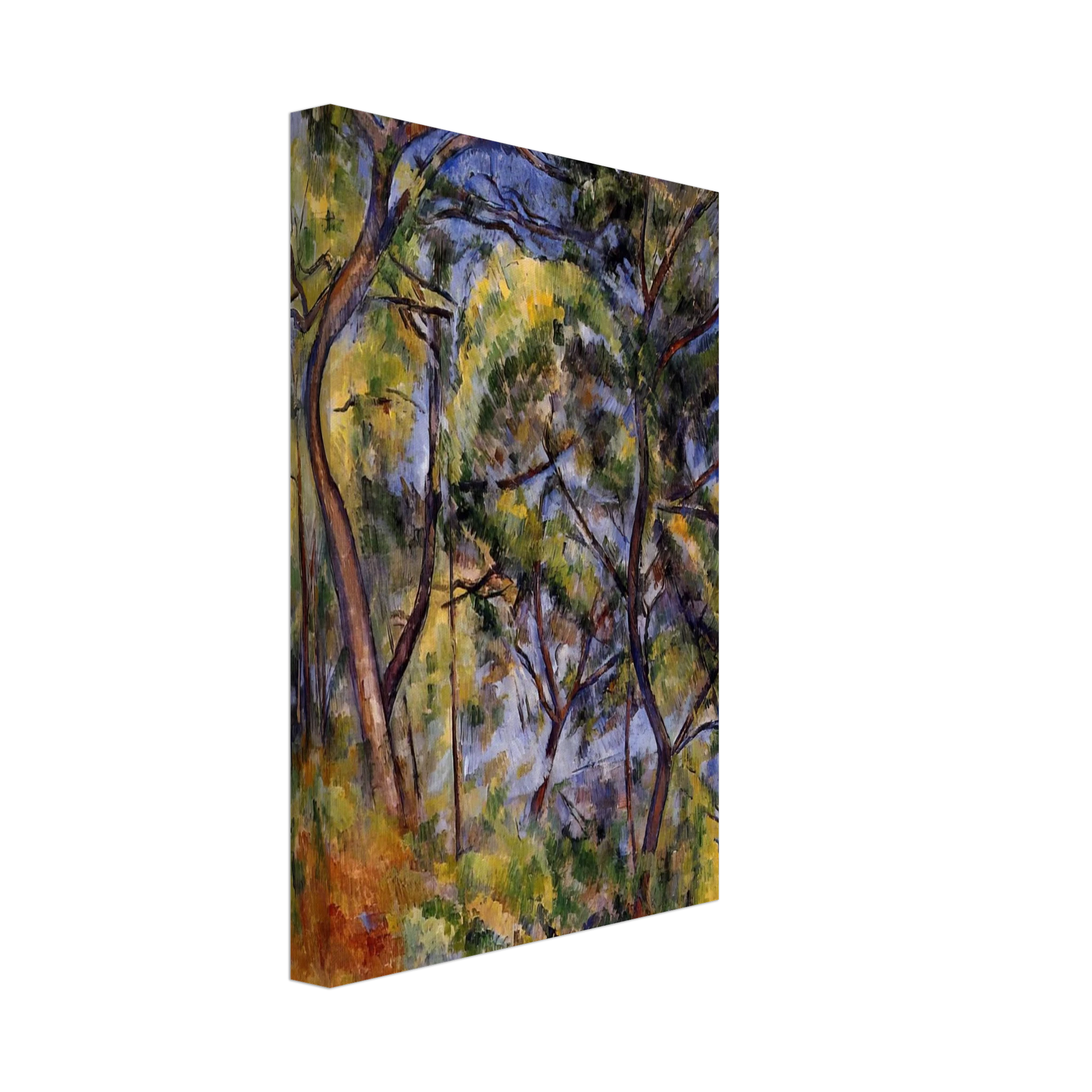 Paul Cezanne - Forest Canvas - 40x60 cm / 16x24 inches-canvas