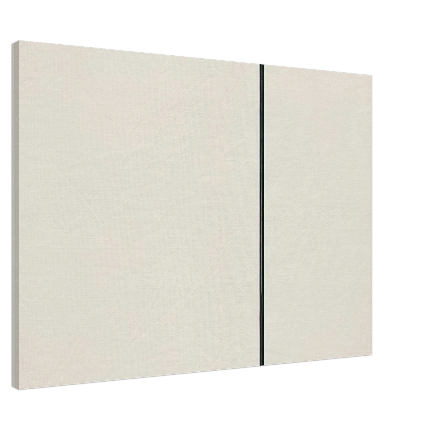 Ellsworth Kelly - Vertical Line from the series Line Form Color Canvas - 20x30 cm / 8x12 inches-canvas