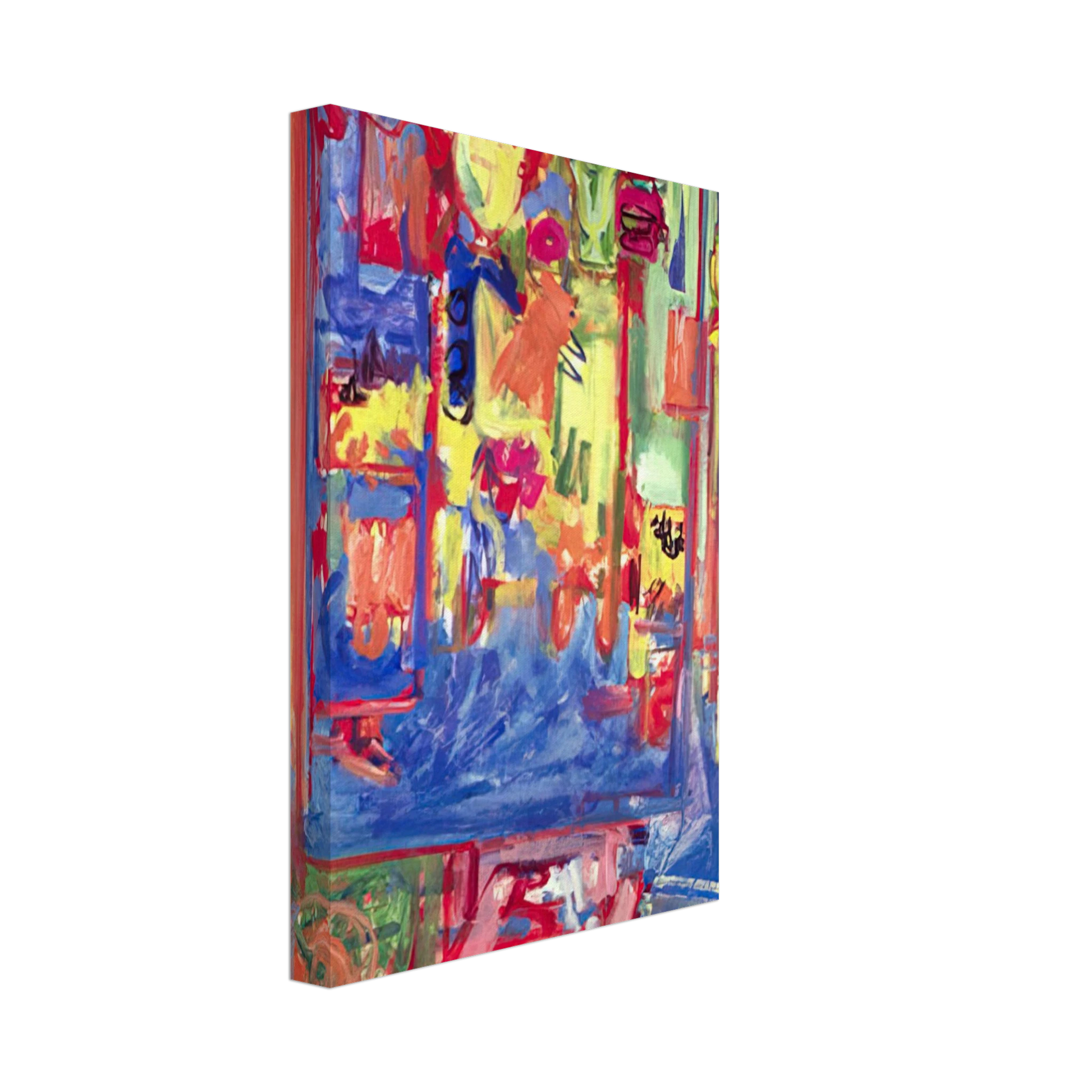 Hans Hofmann - Interior Composition Canvas - 40x60 cm / 16x24 inches-canvas