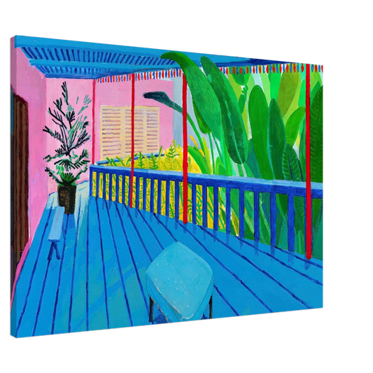 David Hockney - David Hockney Canvas - 20x30 cm / 8x12 inches-canvas