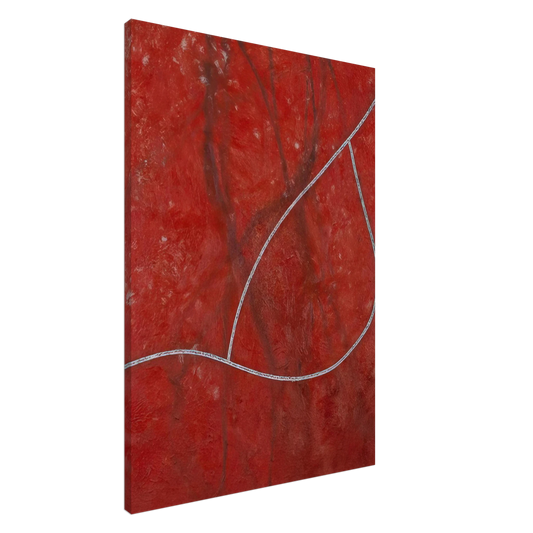 Donald Judd - Untitled - 1960 Canvas - 20x30 cm / 8x12 inches-canvas