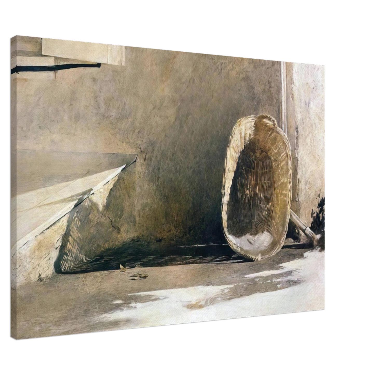 Andrew Wyeth - MONDAY MORNING Canvas - 20x30 cm / 8x12 inches-canvas