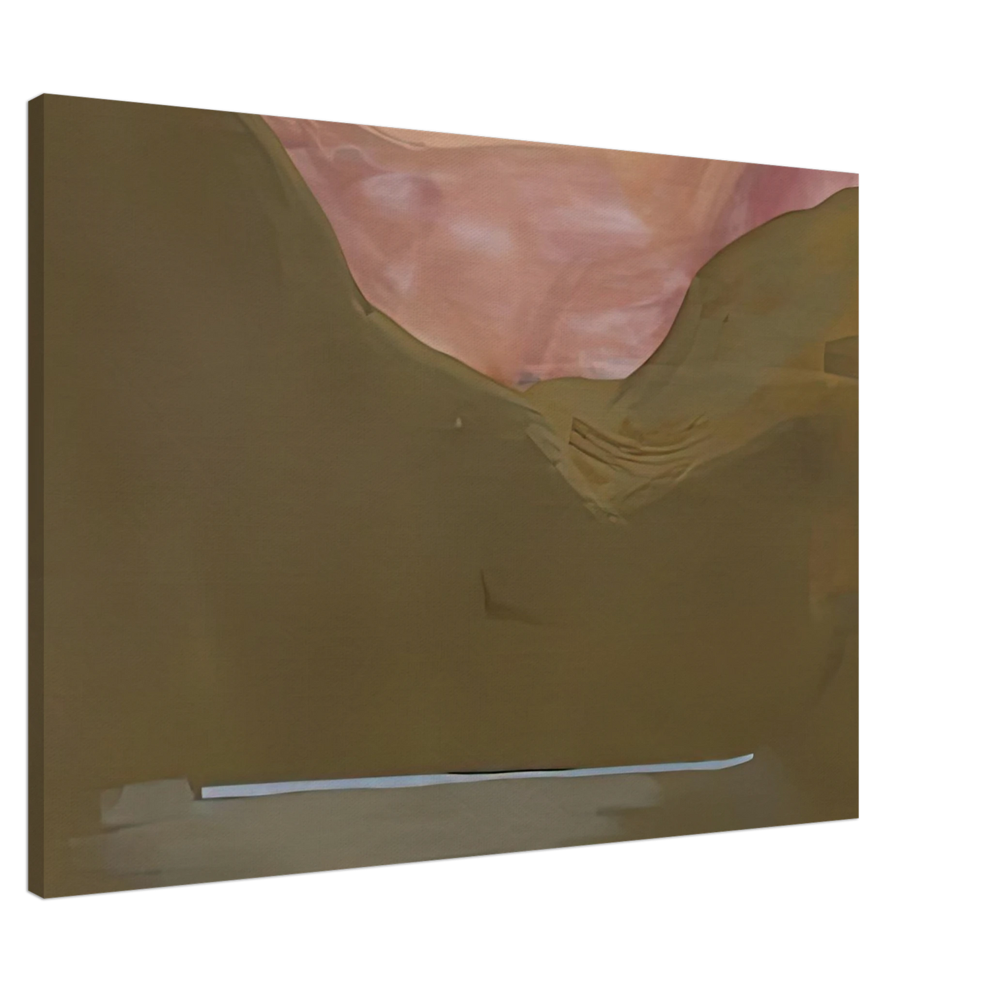 Helen Frankenthaler - Burnt Norton, 1972- Canvas - 20x30 cm / 8x12 inches-canvas