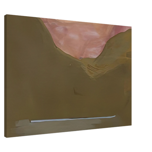 Helen Frankenthaler - Burnt Norton, 1972- Canvas - 20x30 cm / 8x12 inches-canvas