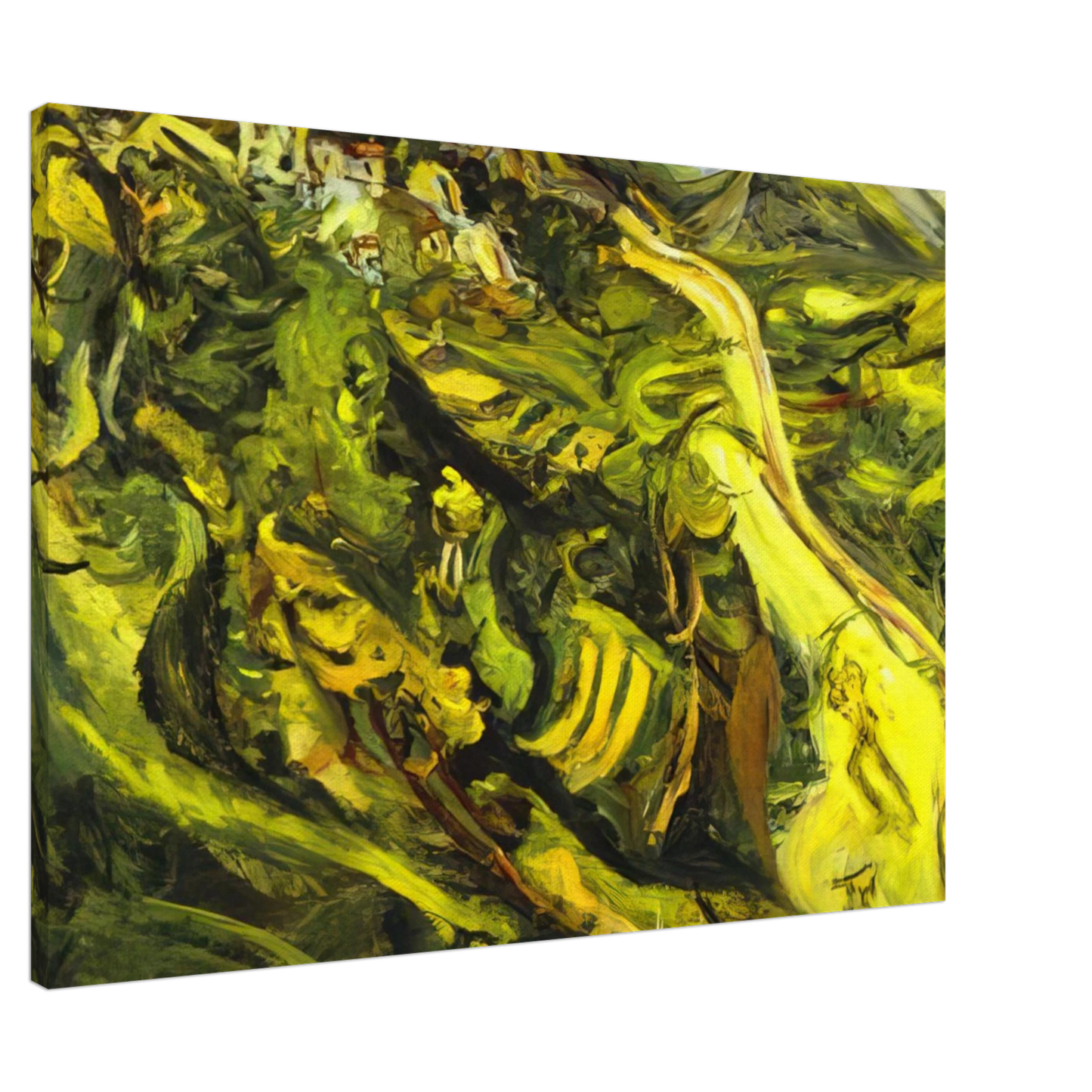 Chaim Soutine - ROAD AT CAGNES Canvas - 20x30 cm / 8x12 inches-canvas