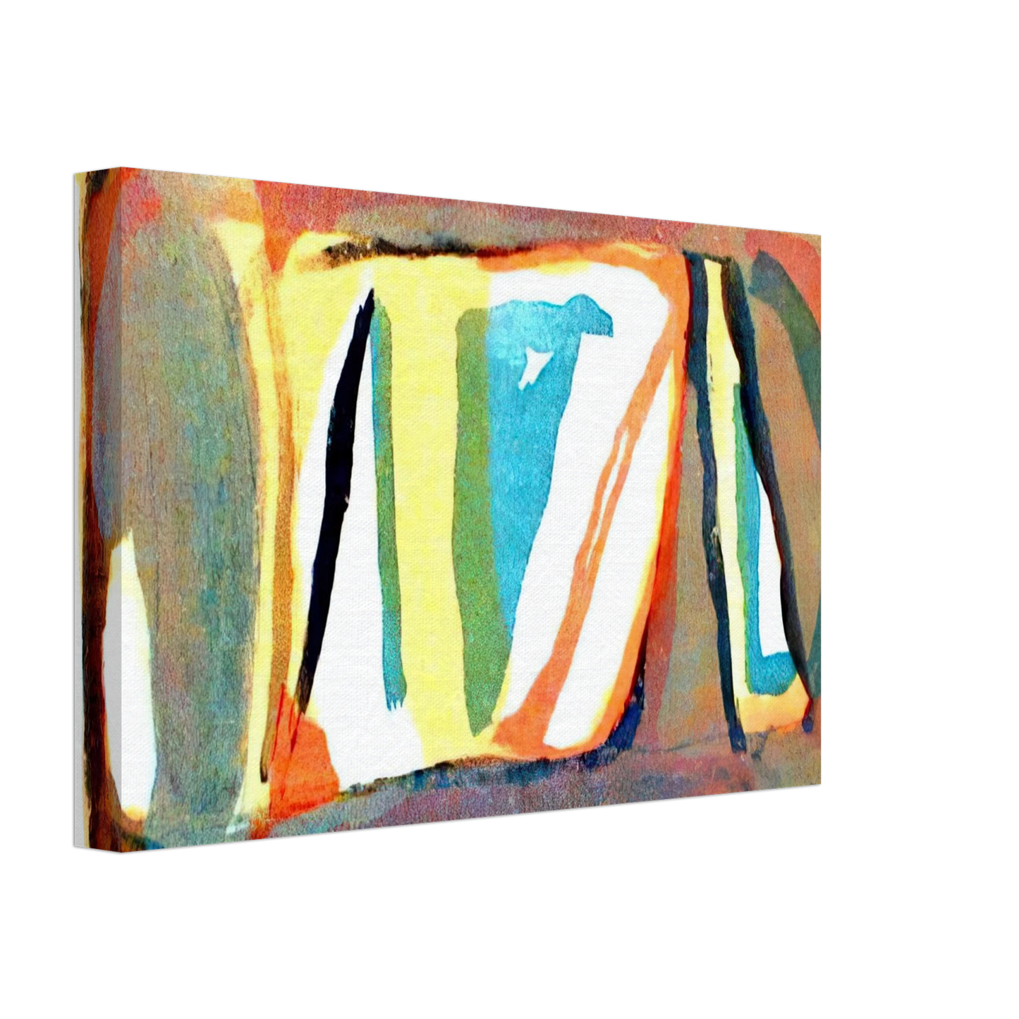 Bram van Velde - Etendue - 1974 Canvas - 40x60 cm / 16x24 inches-canvas