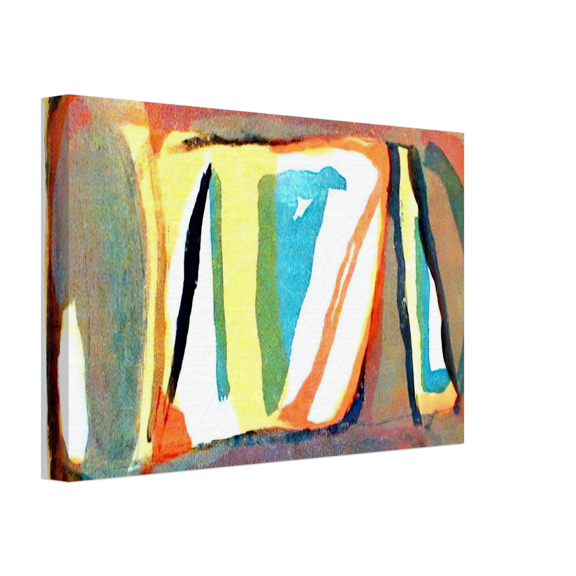 Bram van Velde - Etendue - 1974 Canvas - 40x60 cm / 16x24 inches-canvas