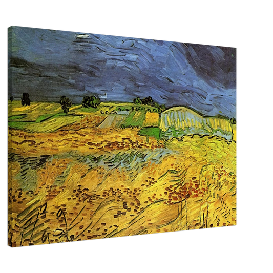 Vincent van Gogh - The Fields Canvas - 20x30 cm / 8x12 inches-canvas