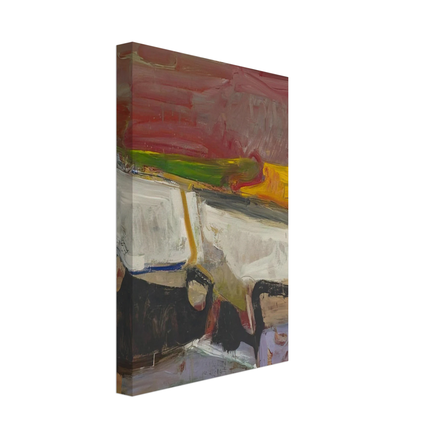 Richard Diebenkorn - Berkeley #59 Canvas - 70x100 cm / 28x40 inches-canvas