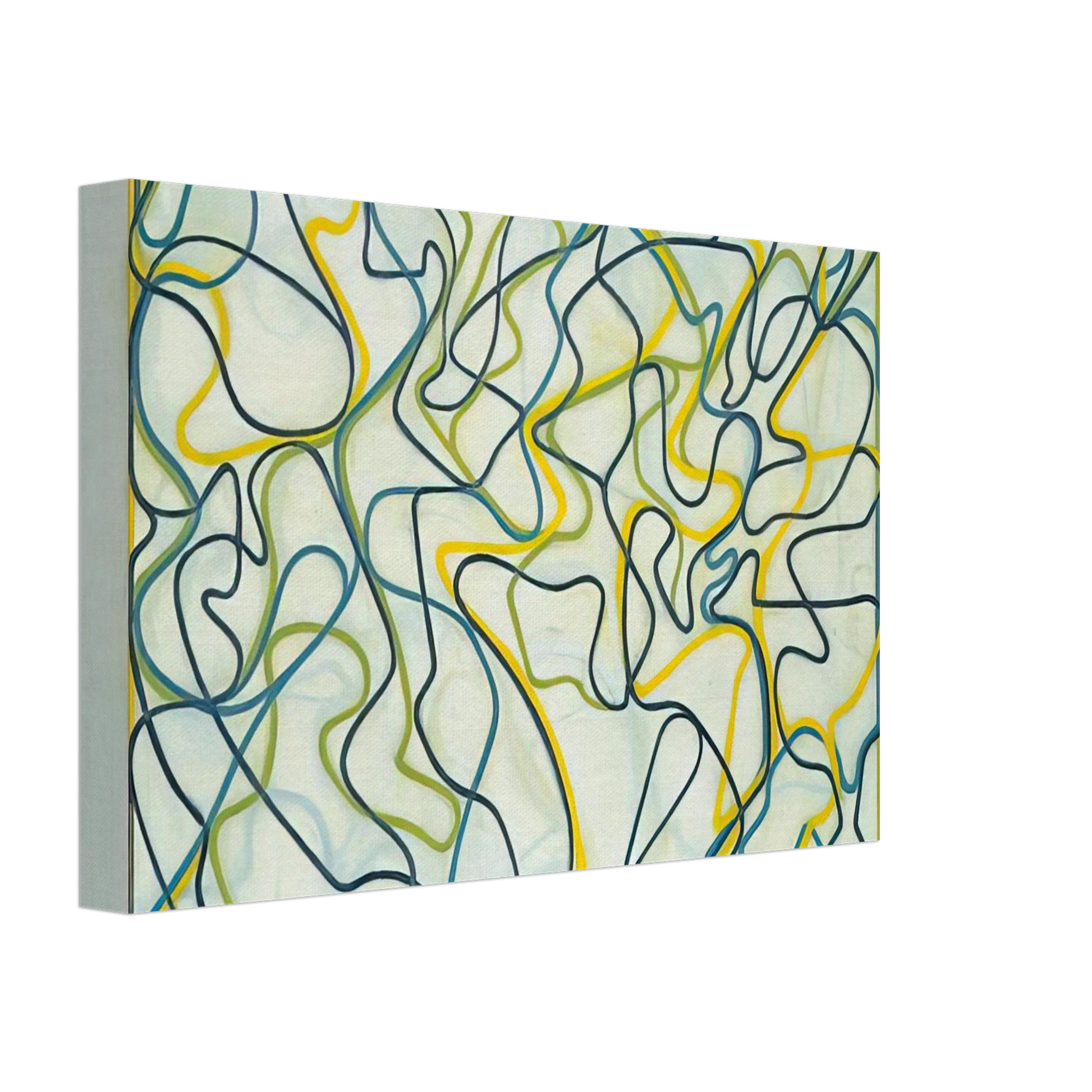 Brice Marden - Third Letter - 2009 Canvas - 40x60 cm / 16x24 inches-canvas