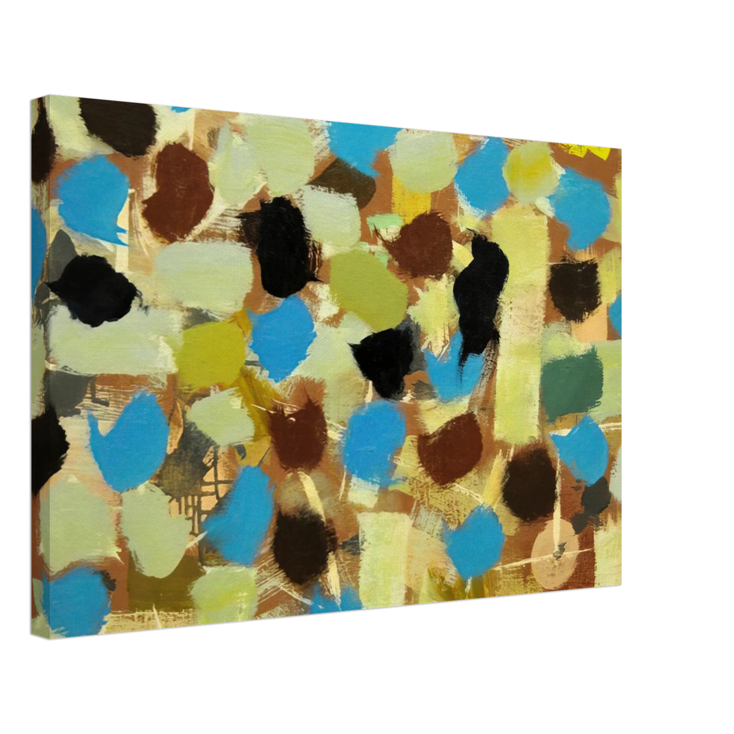 Bradley Walker Tomlin - Number 7 - 1953 Canvas - 40x60 cm / 16x24 inches-canvas