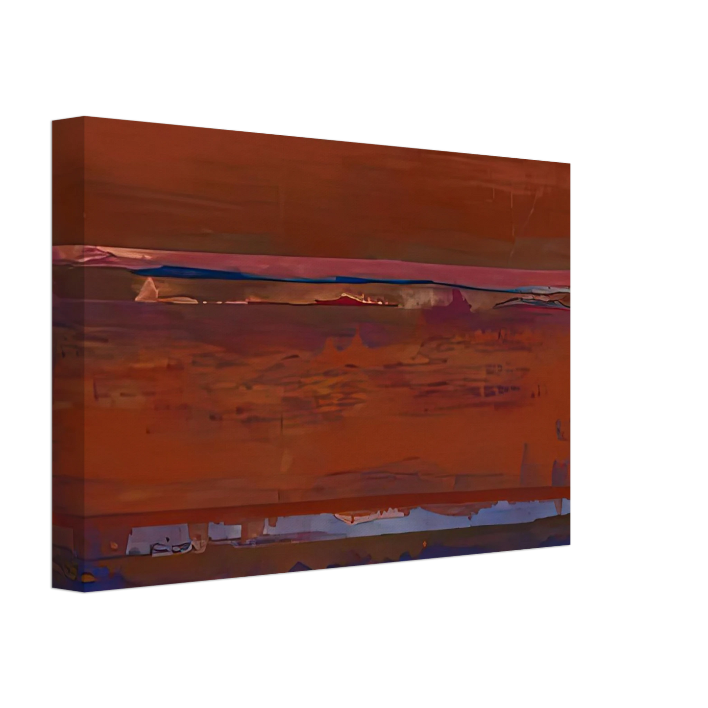 Helen Frankenthaler - Desert Pulse, 1991- Canvas - 40x60 cm / 16x24 inches-canvas