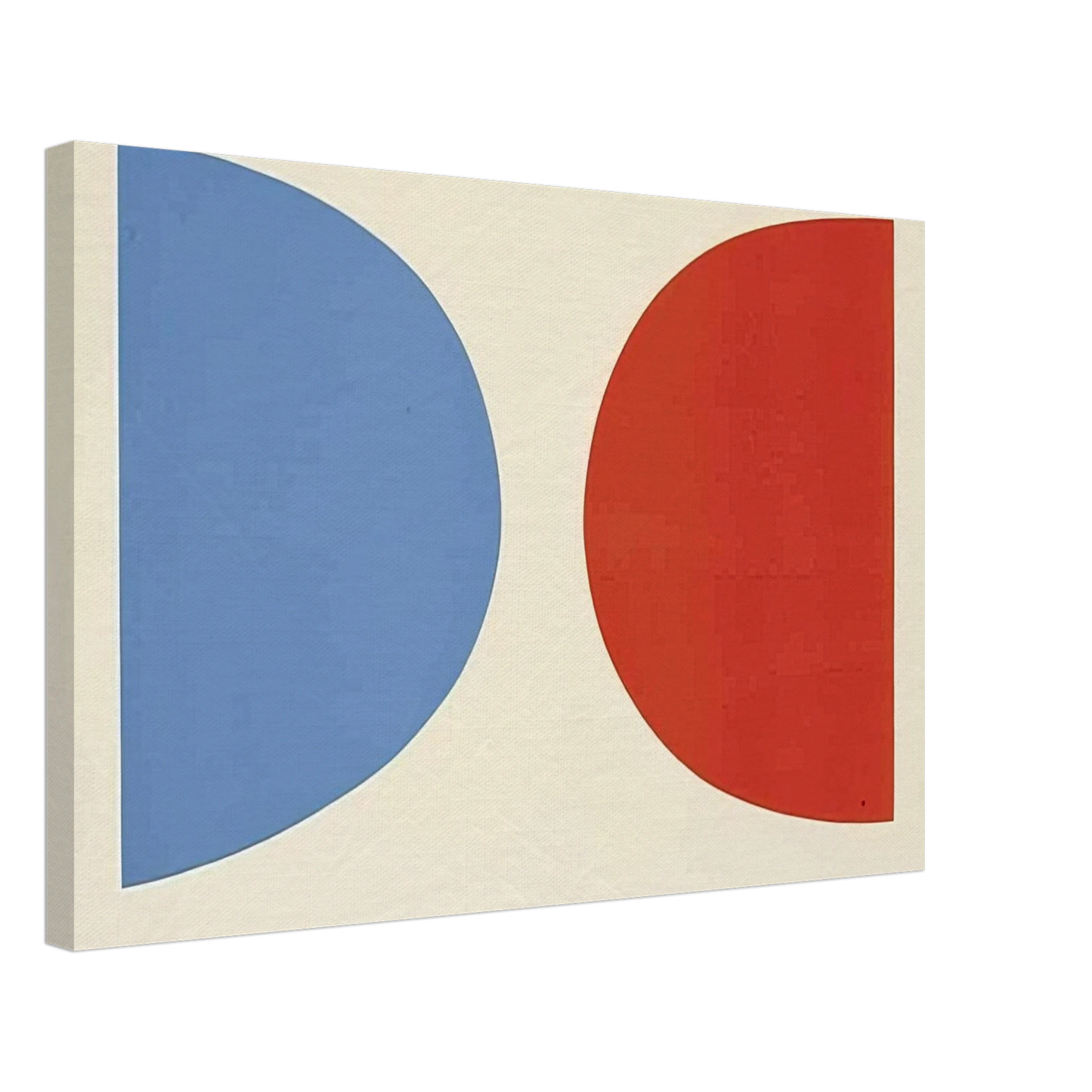 Ellsworth Kelly - Blue and Orange Canvas - 70x100 cm / 28x40 inches-canvas