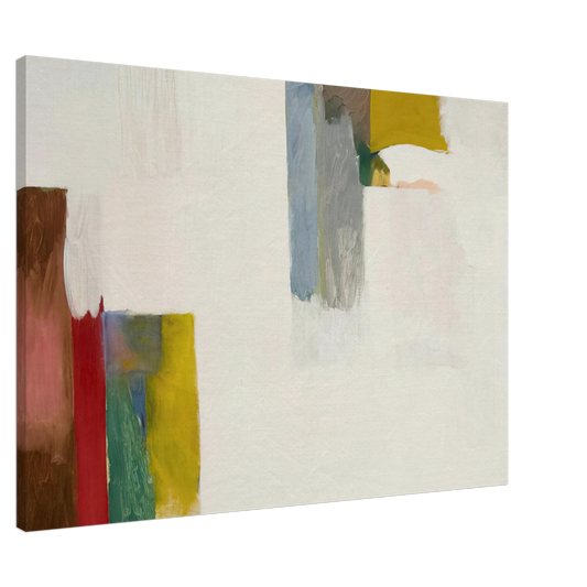 Giorgio Cavallon - Untitled - 1974 Canvas - 20x30 cm / 8x12 inches-canvas