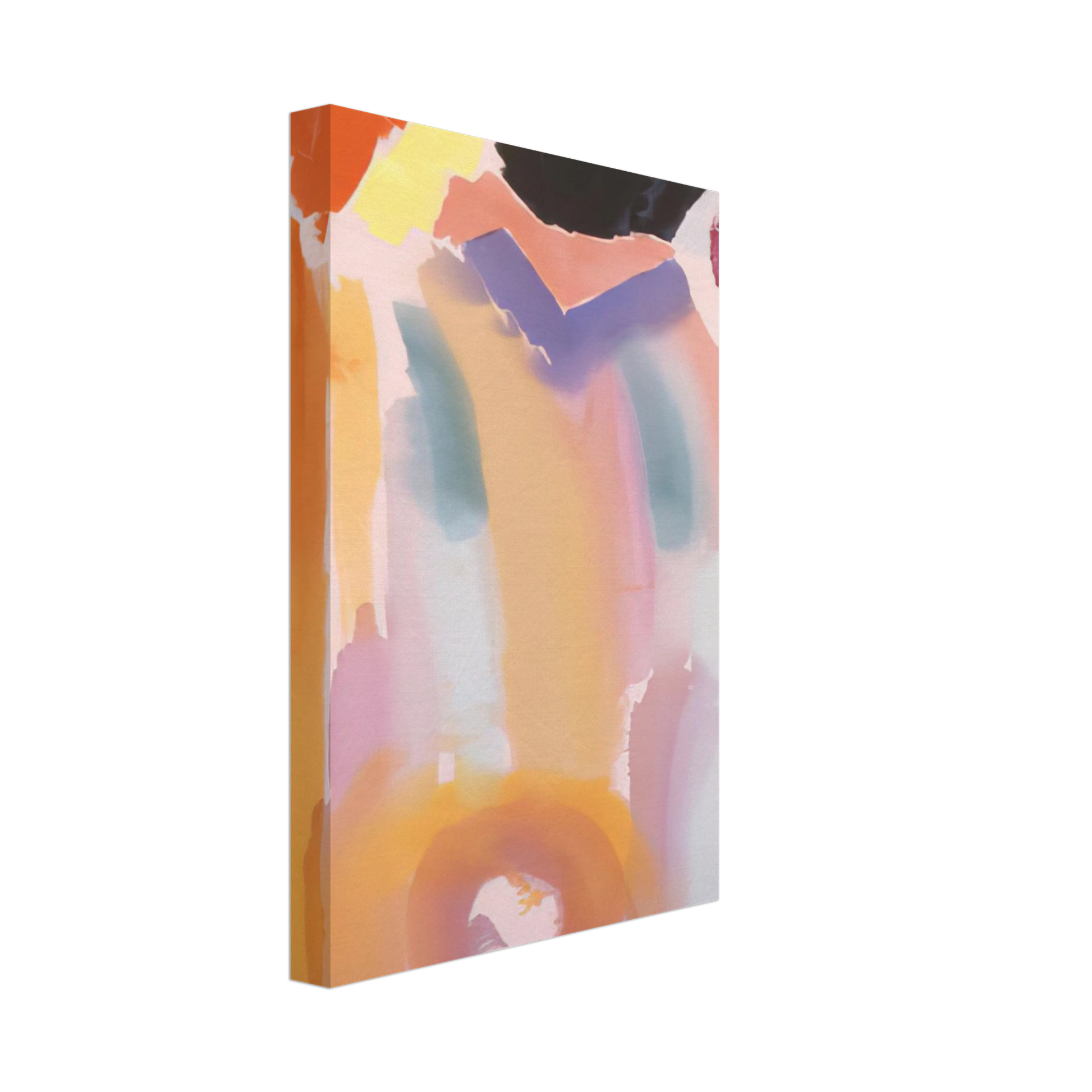 Ronnie Landfield - Orange Jangles - 1969 Canvas - 70x100 cm / 28x40 inches-canvas