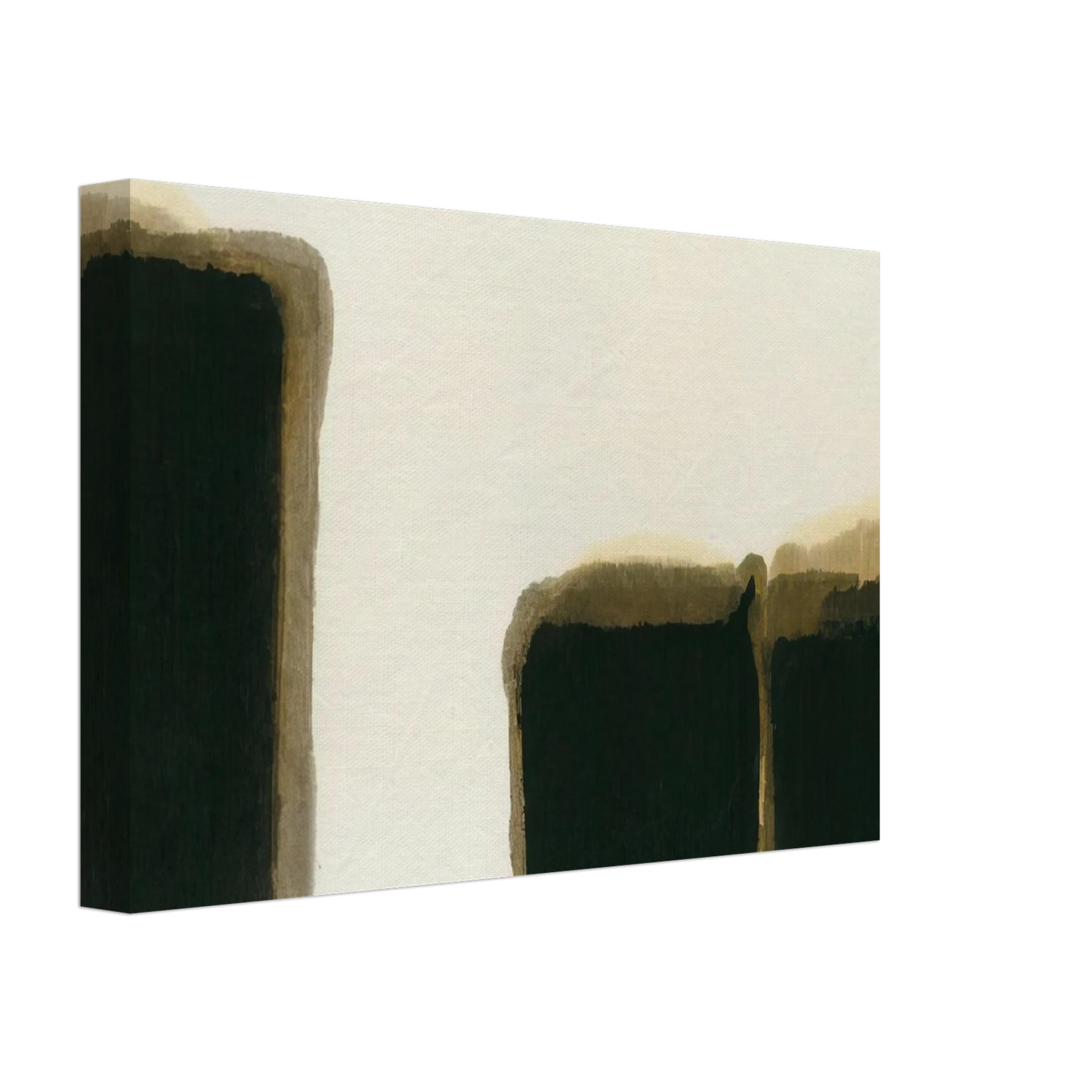 Yun Hyong-keun - Burnt Umber  Ultramarine I - 1981 Canvas - 70x100 cm / 28x40 inches-canvas