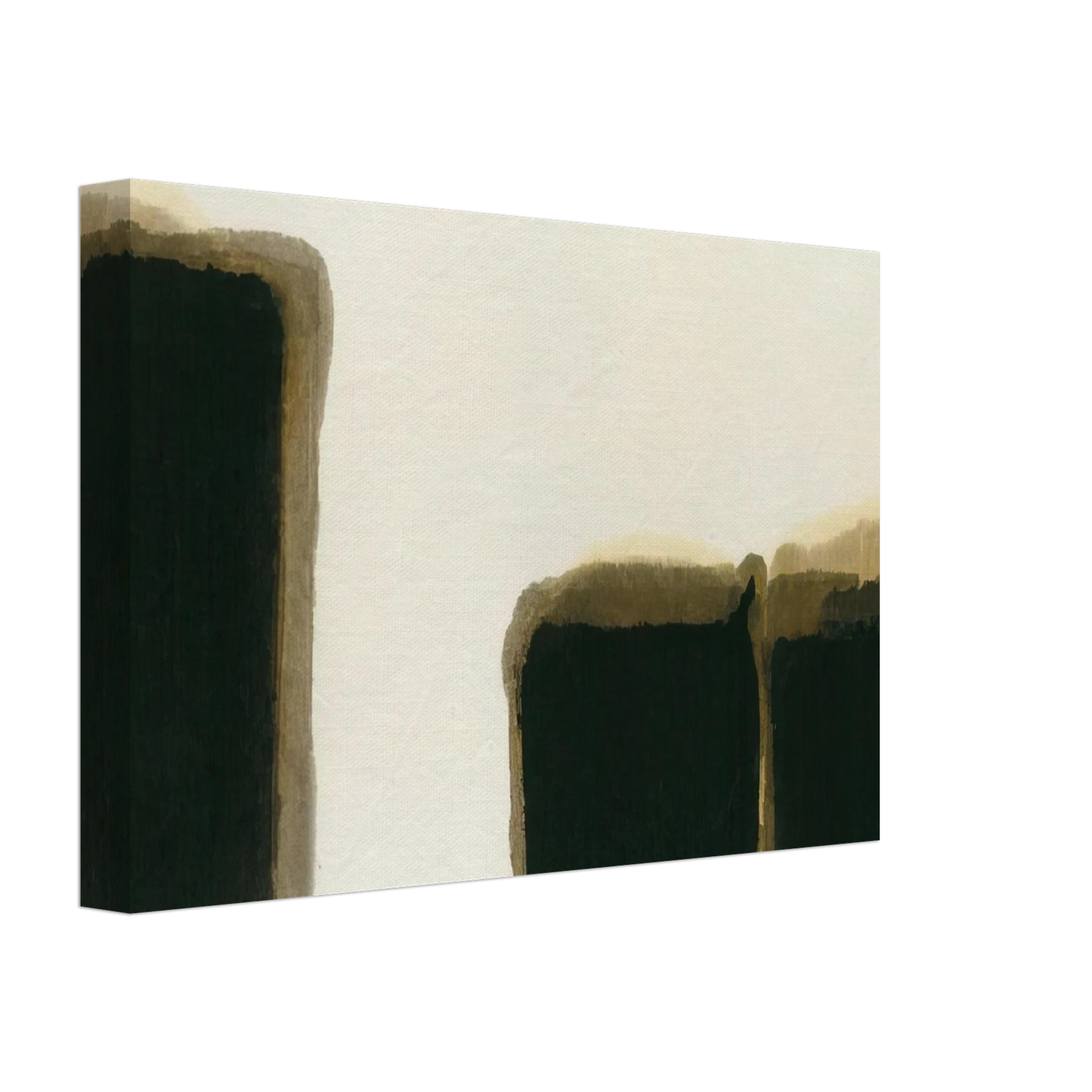 Yun Hyong-keun - Burnt Umber  Ultramarine I - 1981 Canvas - 70x100 cm / 28x40 inches-canvas