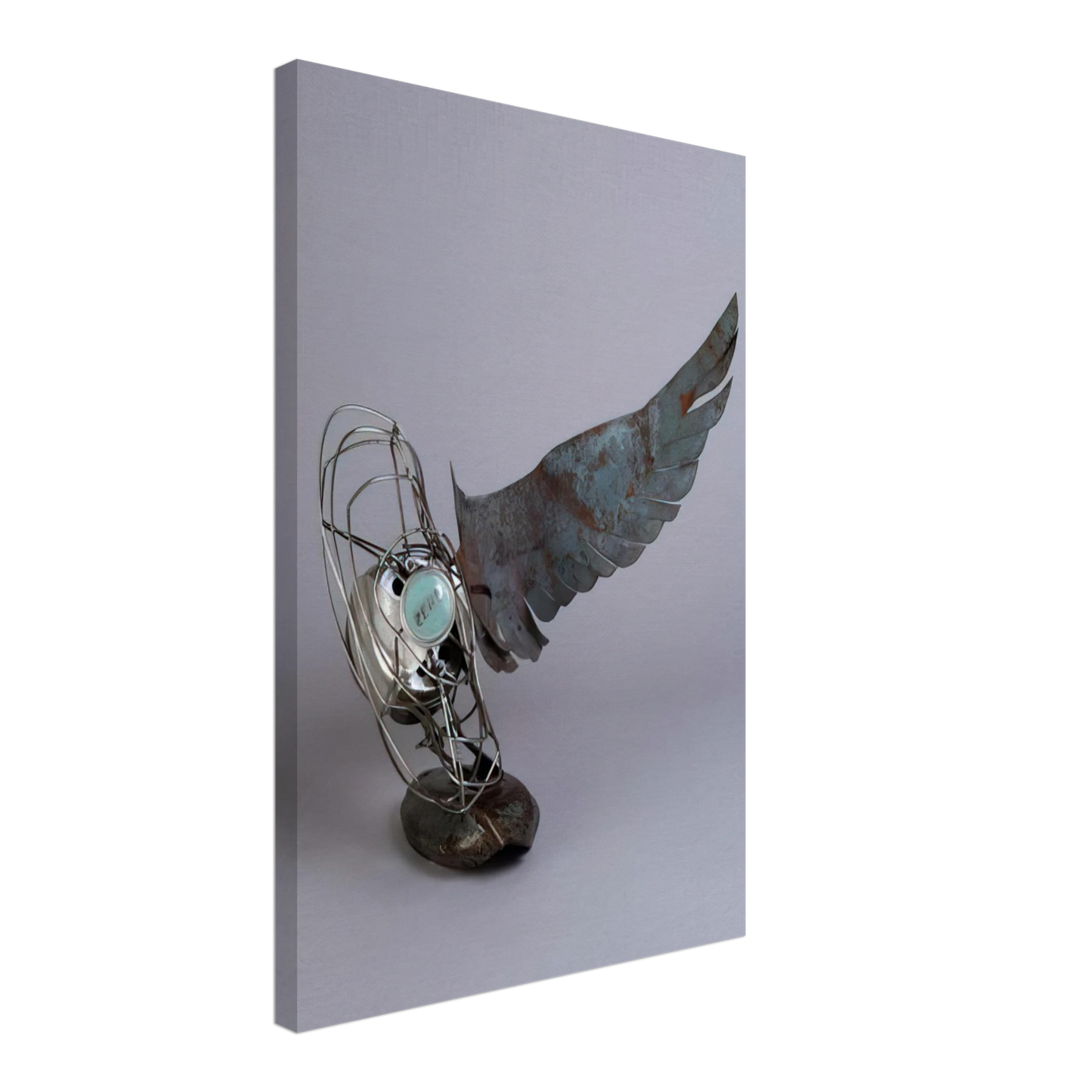 Robert Rauschenberg - MERCURY ZERO SUMMER GLUT 1987 Canvas - 40x60 cm / 16x24 inches-canvas