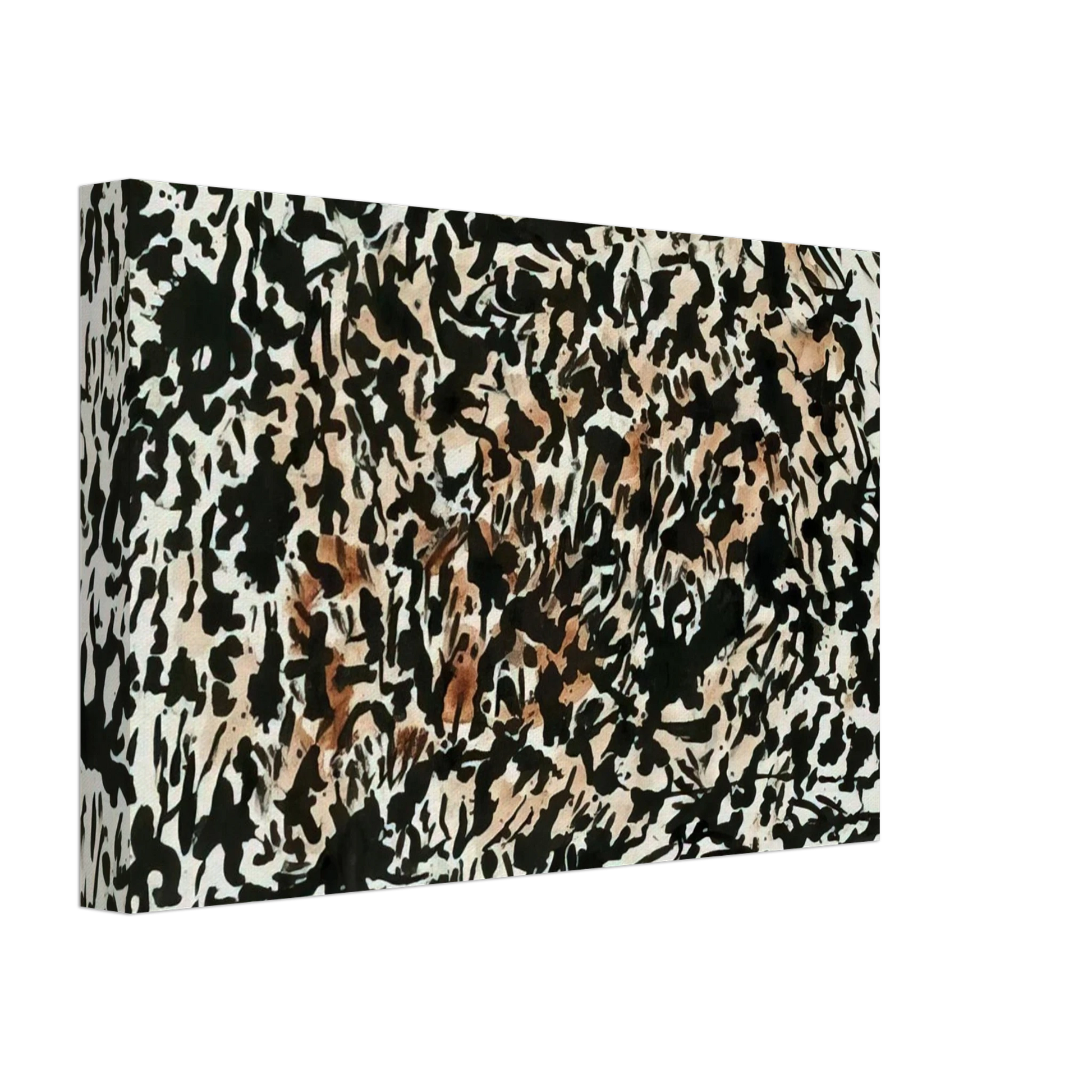 Henri Michaux - Untitled - 1979 Canvas - 40x60 cm / 16x24 inches-canvas