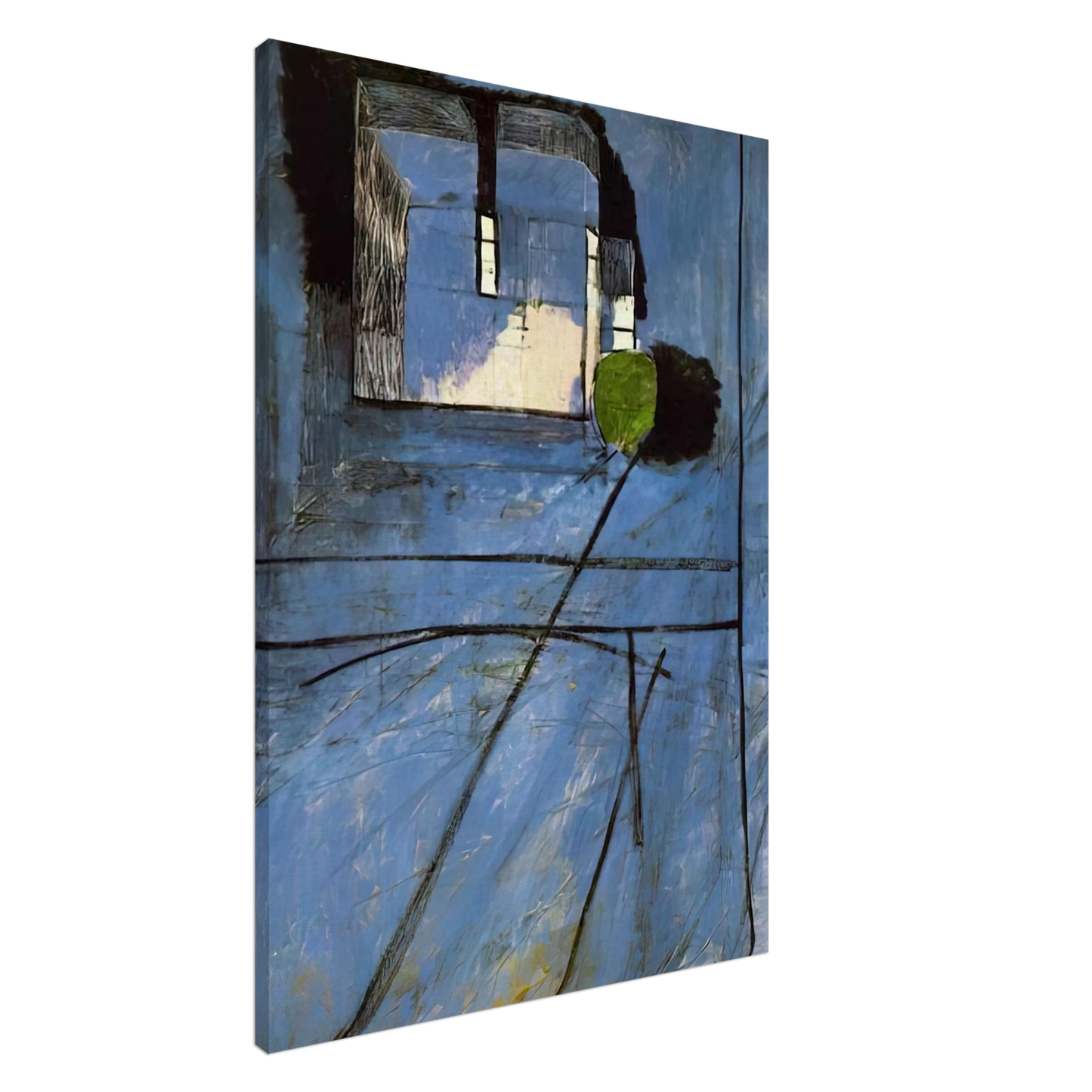 Henri Matisse - VIEW OF NOTRE DAME 1914 Canvas - 20x30 cm / 8x12 inches-canvas