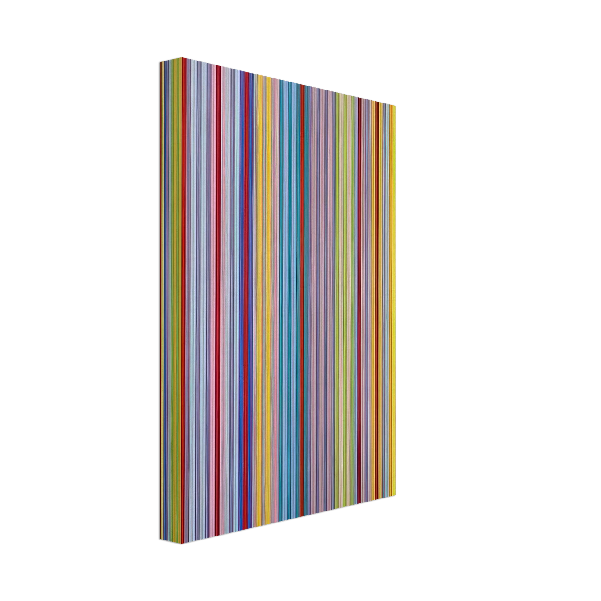 Gene Davis - Battle for Grownups - 1970 Canvas - 40x60 cm / 16x24 inches-canvas