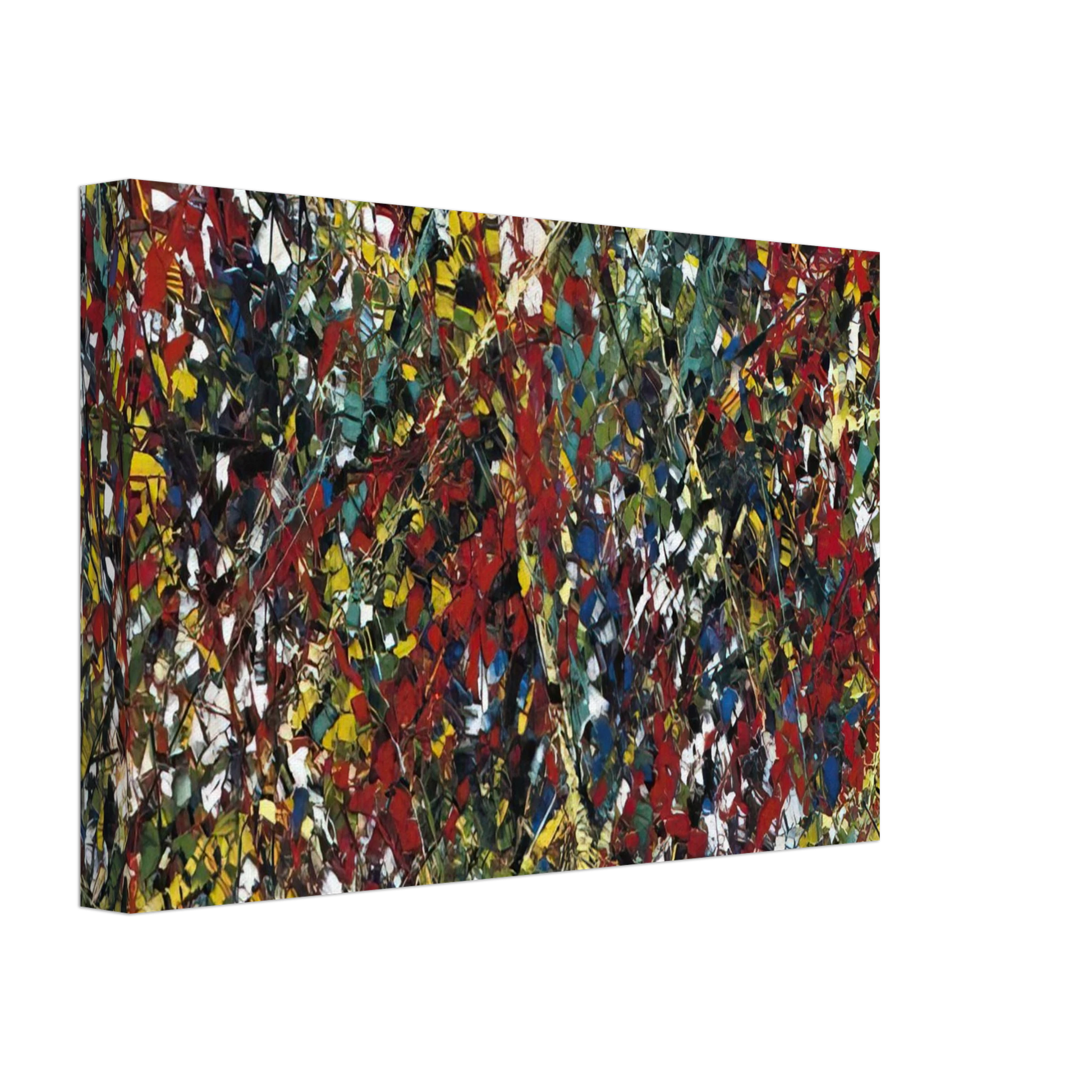 Jean-Paul Riopelle - Composition Canvas - 70x100 cm / 28x40 inches-canvas