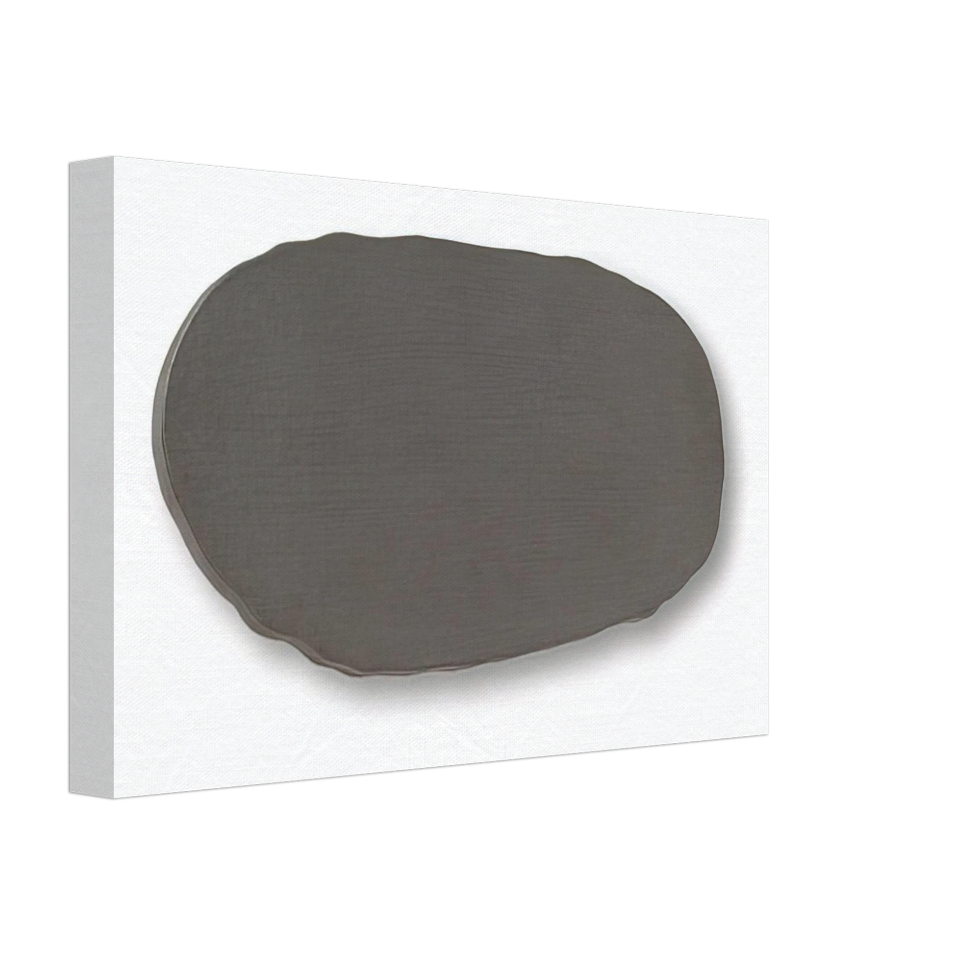 Blinky Palermo - GRAUE SCHEIBE 1970 Canvas - 70x100 cm / 28x40 inches-canvas