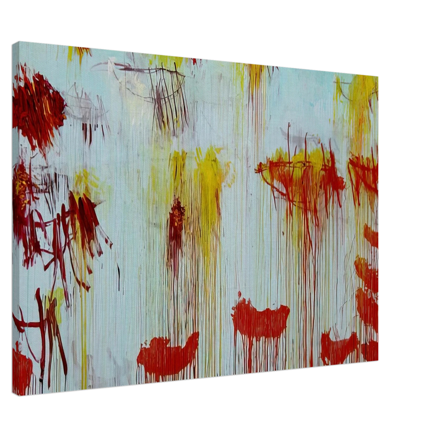 Cy Twombly - Lepanto, Part XI Canvas - 20x30 cm / 8x12 inches-canvas