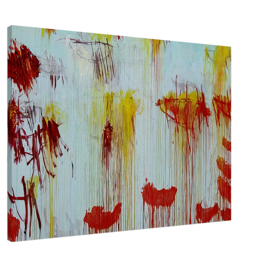 Cy Twombly - Lepanto, Part XI Canvas - 20x30 cm / 8x12 inches-canvas