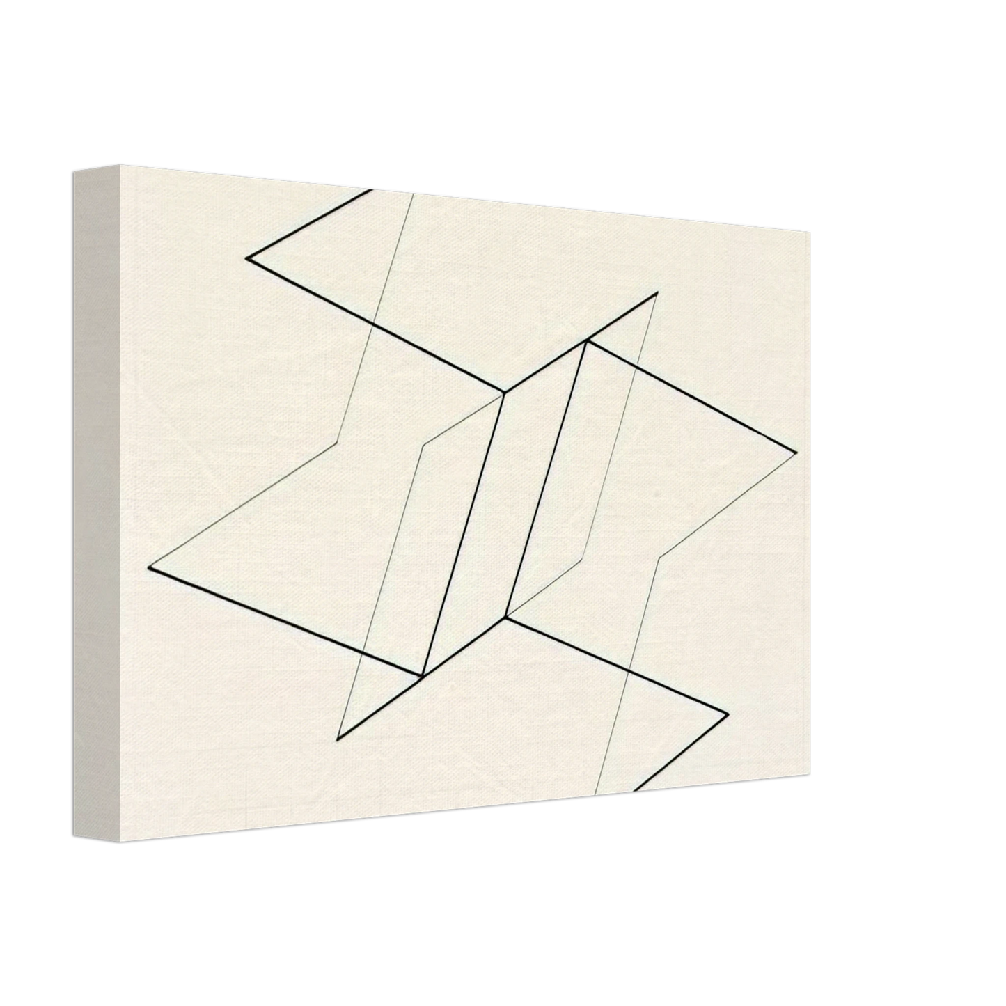 Josef Albers - STRUCTURAL CONSTELLATION 1955 Canvas - 70x100 cm / 28x40 inches-canvas