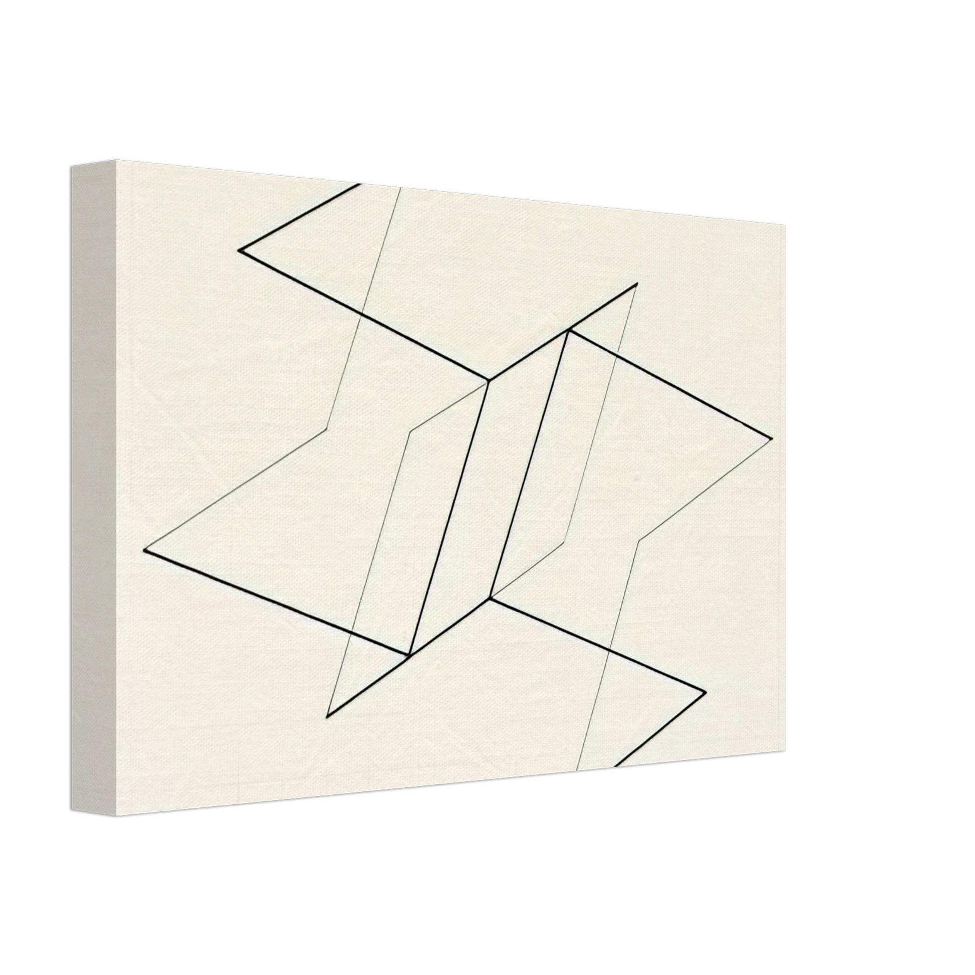 Josef Albers - STRUCTURAL CONSTELLATION 1955 Canvas - 70x100 cm / 28x40 inches-canvas