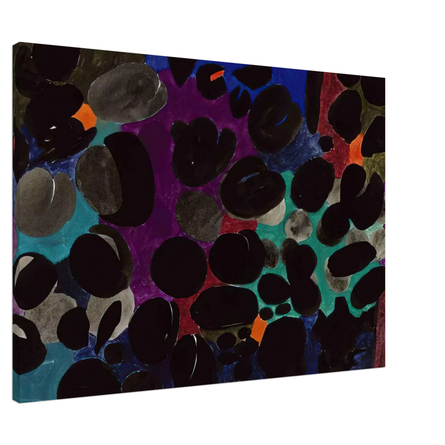 Johannes Itten - Plumen - Abstract Art Canvas - 20x30 cm / 8x12 inches-canvas