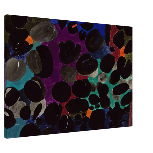 Johannes Itten - Plumen - Abstract Art Canvas - 20x30 cm / 8x12 inches-canvas