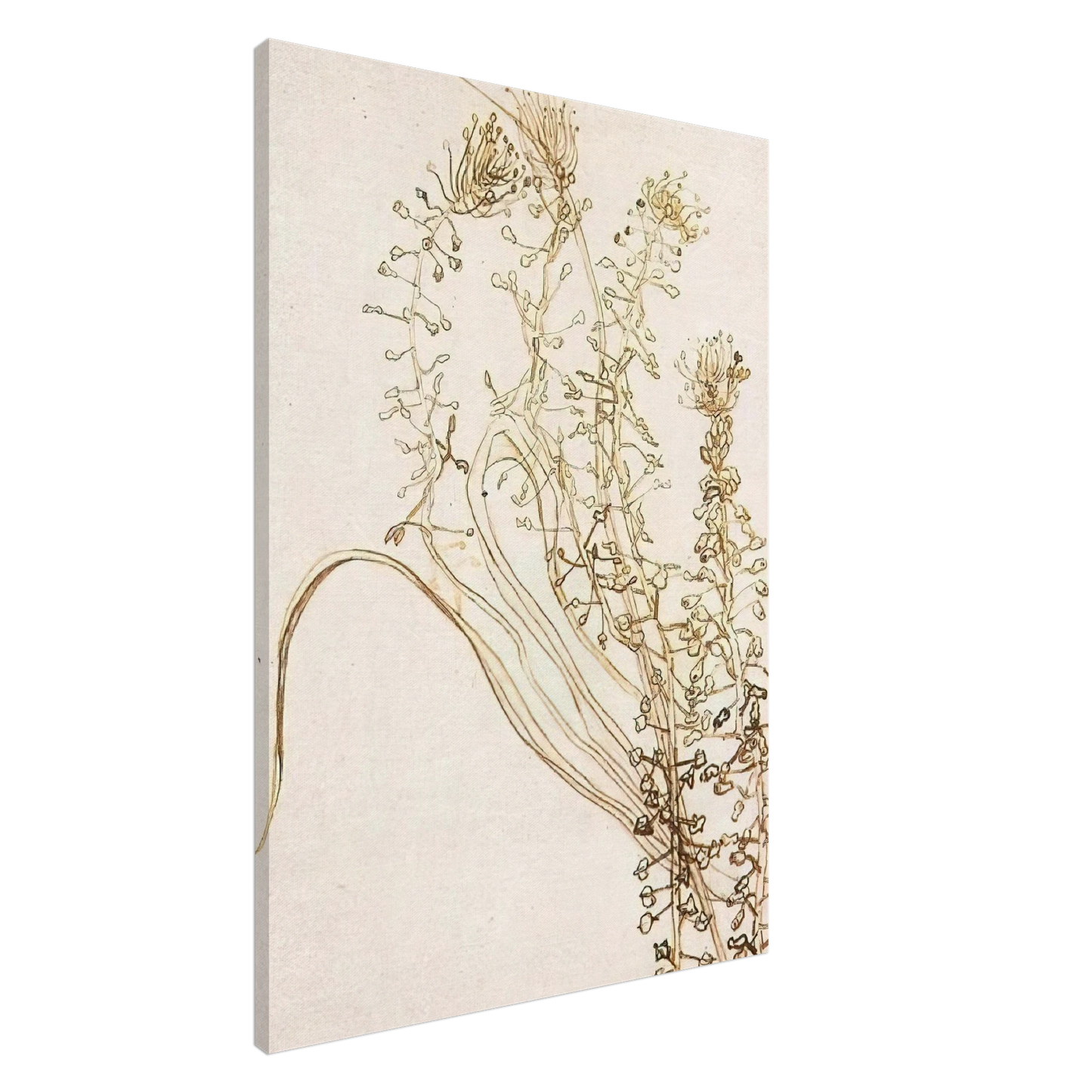 Vincent van Gogh - Blossoming Branches Canvas - 20x30 cm / 8x12 inches-canvas