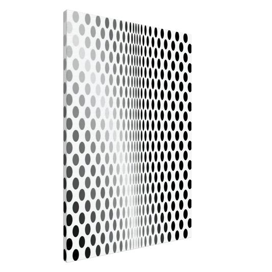 Bridget Riley - LOSS 1964 Canvas - 20x30 cm / 8x12 inches-canvas