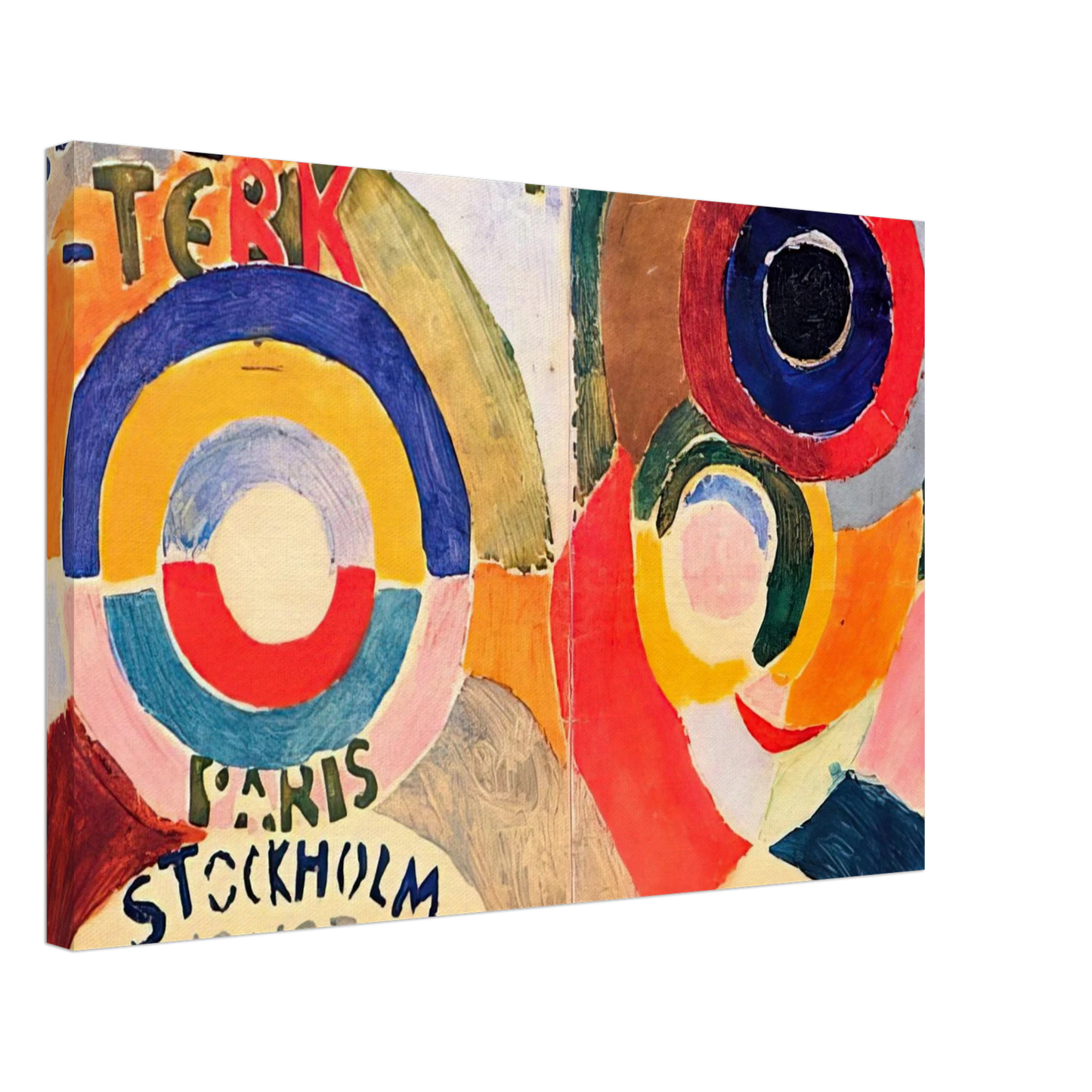 Sonia Delaunay - MODERNISM Canvas - 40x60 cm / 16x24 inches-canvas