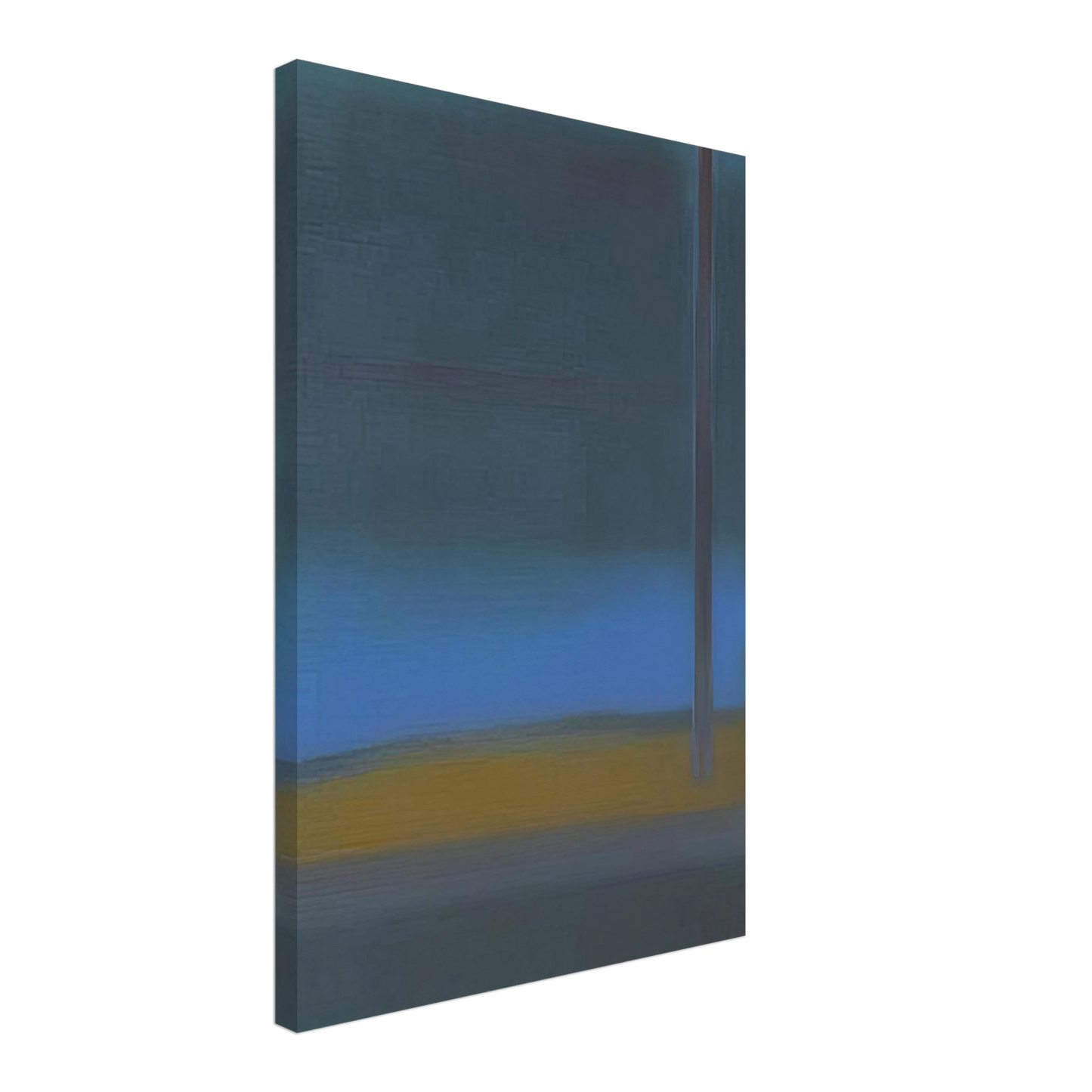 Esteban Vicente - ONE DAY 1976 Canvas - 70x100 cm / 28x40 inches-canvas