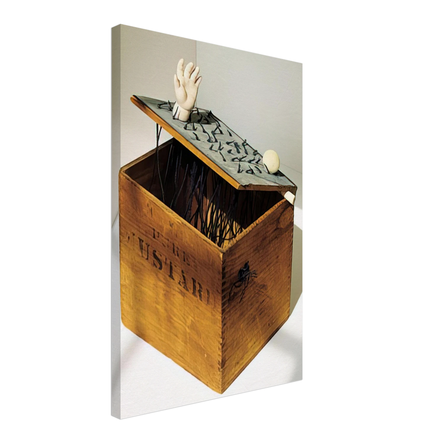 Lenore Tawney - LAKE OF FIELD 1990 Canvas - 70x100 cm / 28x40 inches-canvas