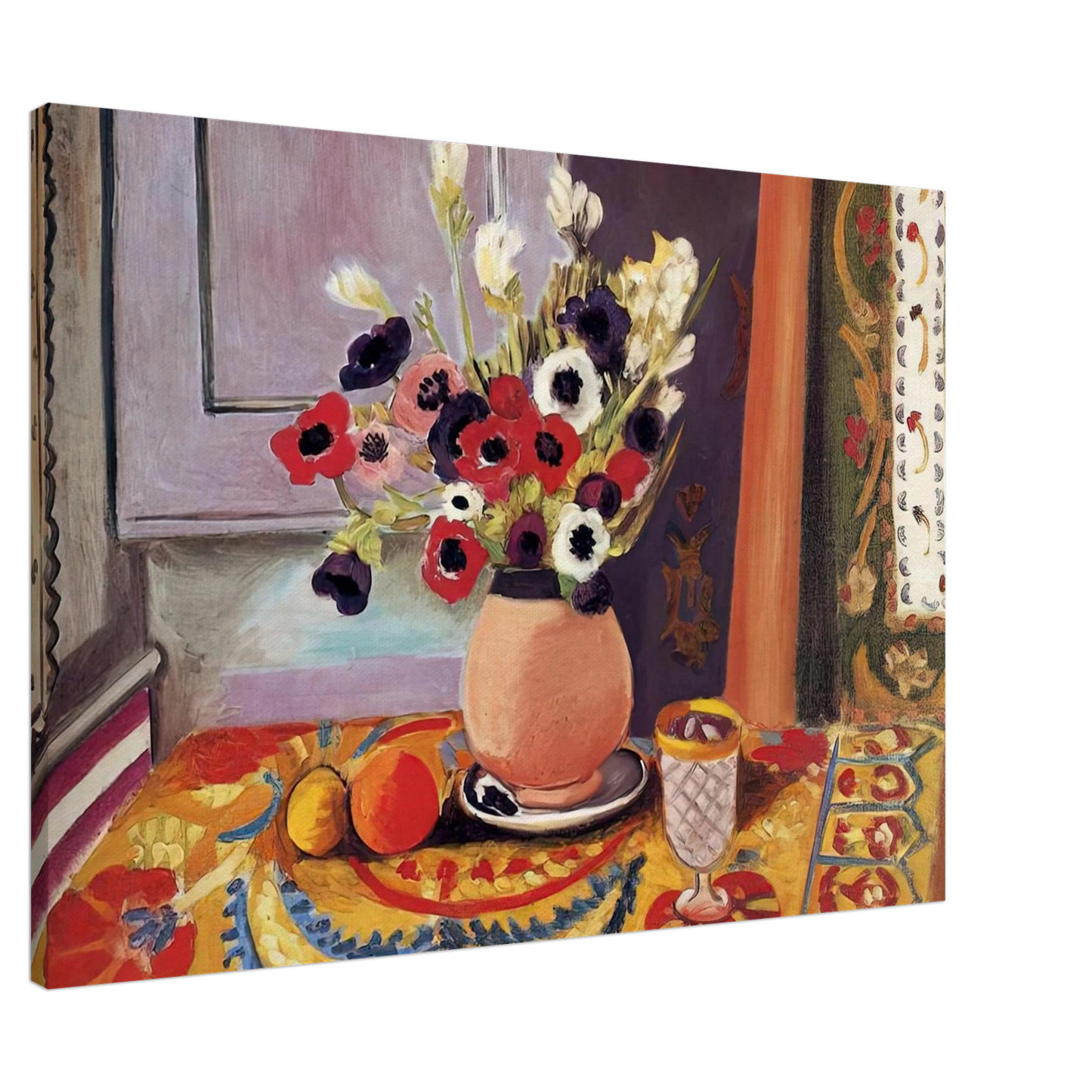 Henri Matisse - STILL LIFE 4 Canvas - 20x30 cm / 8x12 inches-canvas