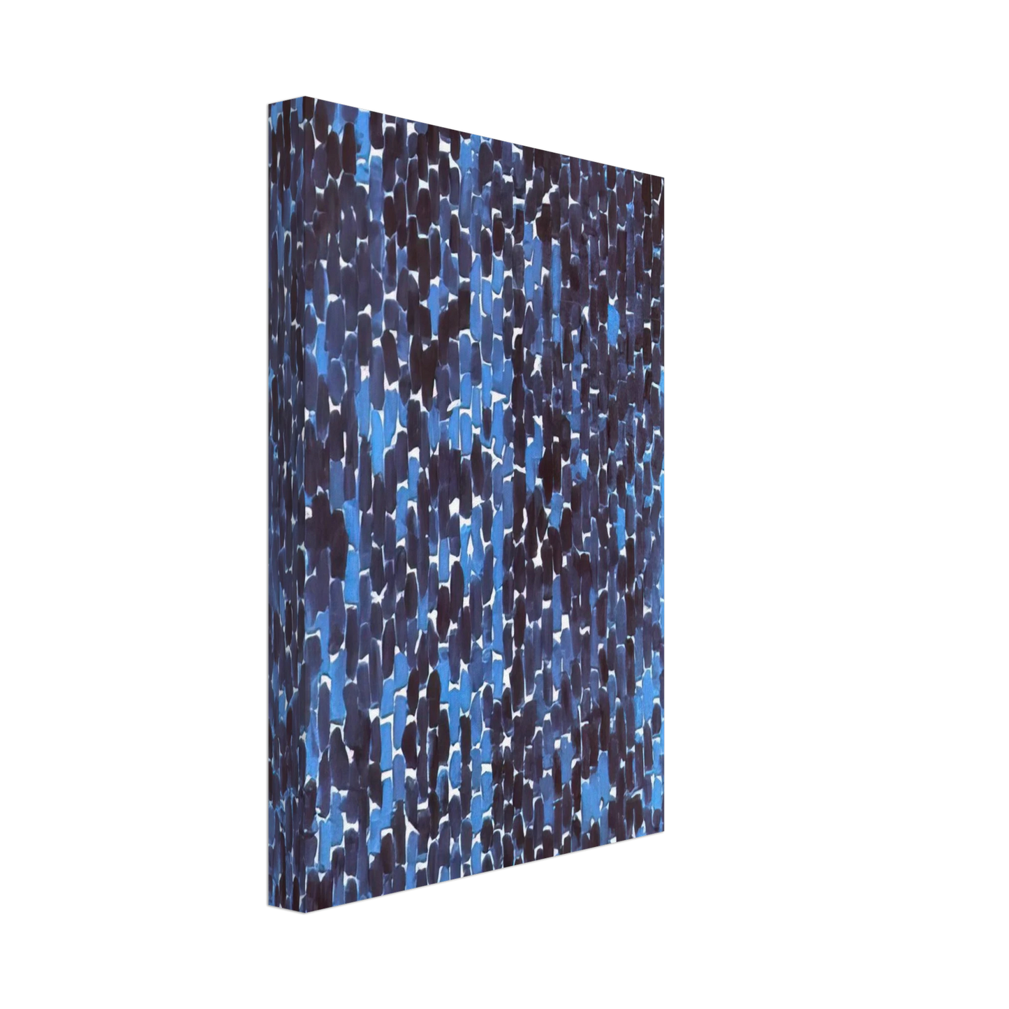 Alma Woodsey Thomas - NEW GALAXY 1970 Canvas - 40x60 cm / 16x24 inches-canvas