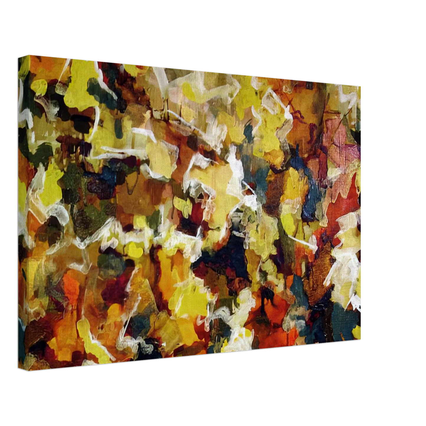 Audrey Flack - ABSTRACT EXPRESSIONIST AUTUMN SKY 1953 Canvas - 70x100 cm / 28x40 inches-canvas