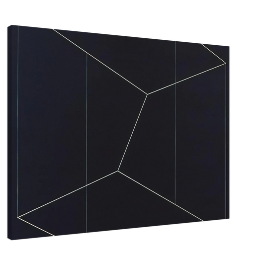 Josef Albers - STRUCTURAL CONSTELLATION TO FERDINAND HODLER 1954 Canvas - 20x30 cm / 8x12 inches-canvas