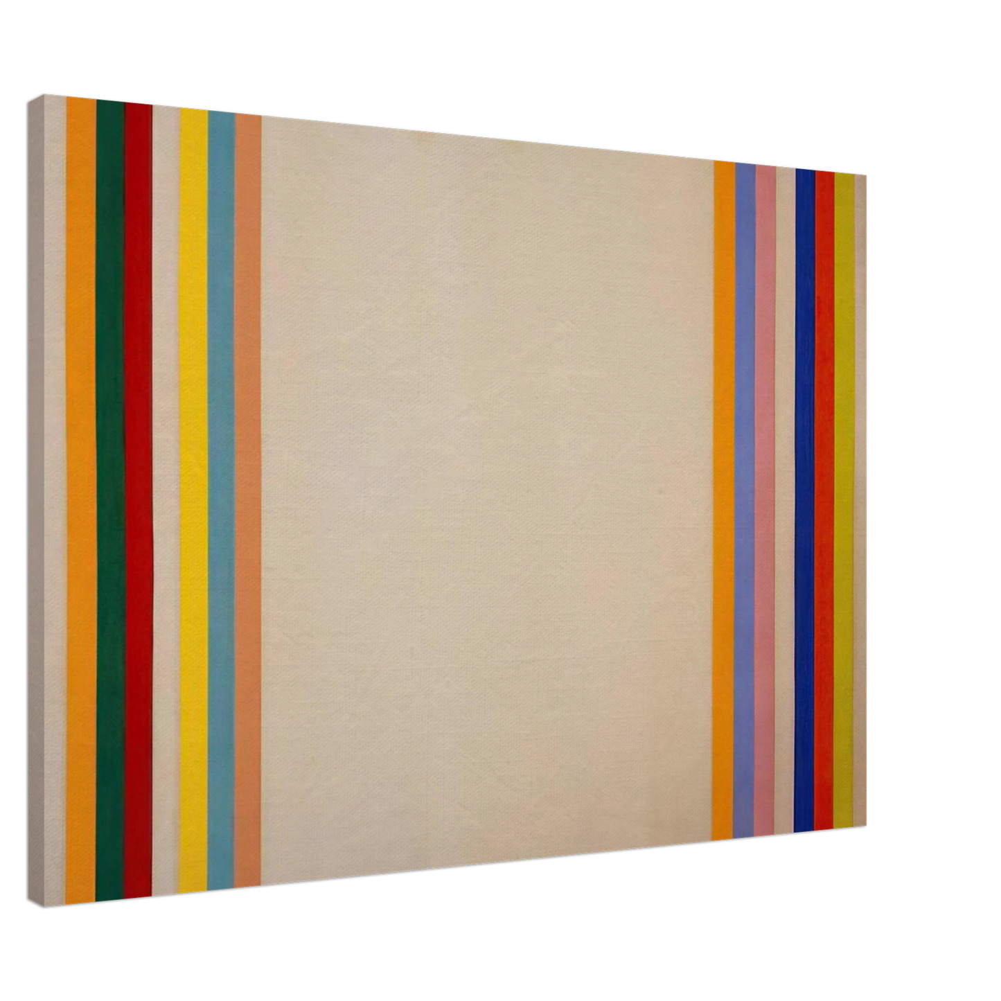 Gene Davis - Homage to Matisse - 1960 Canvas - 20x30 cm / 8x12 inches-canvas