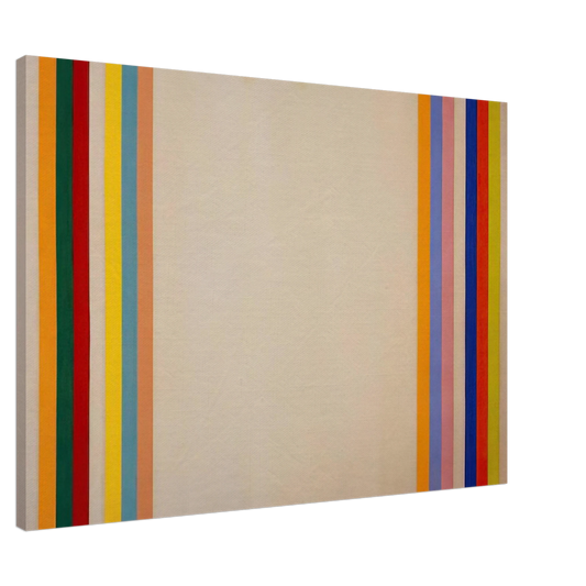 Gene Davis - Homage to Matisse - 1960 Canvas - 20x30 cm / 8x12 inches-canvas